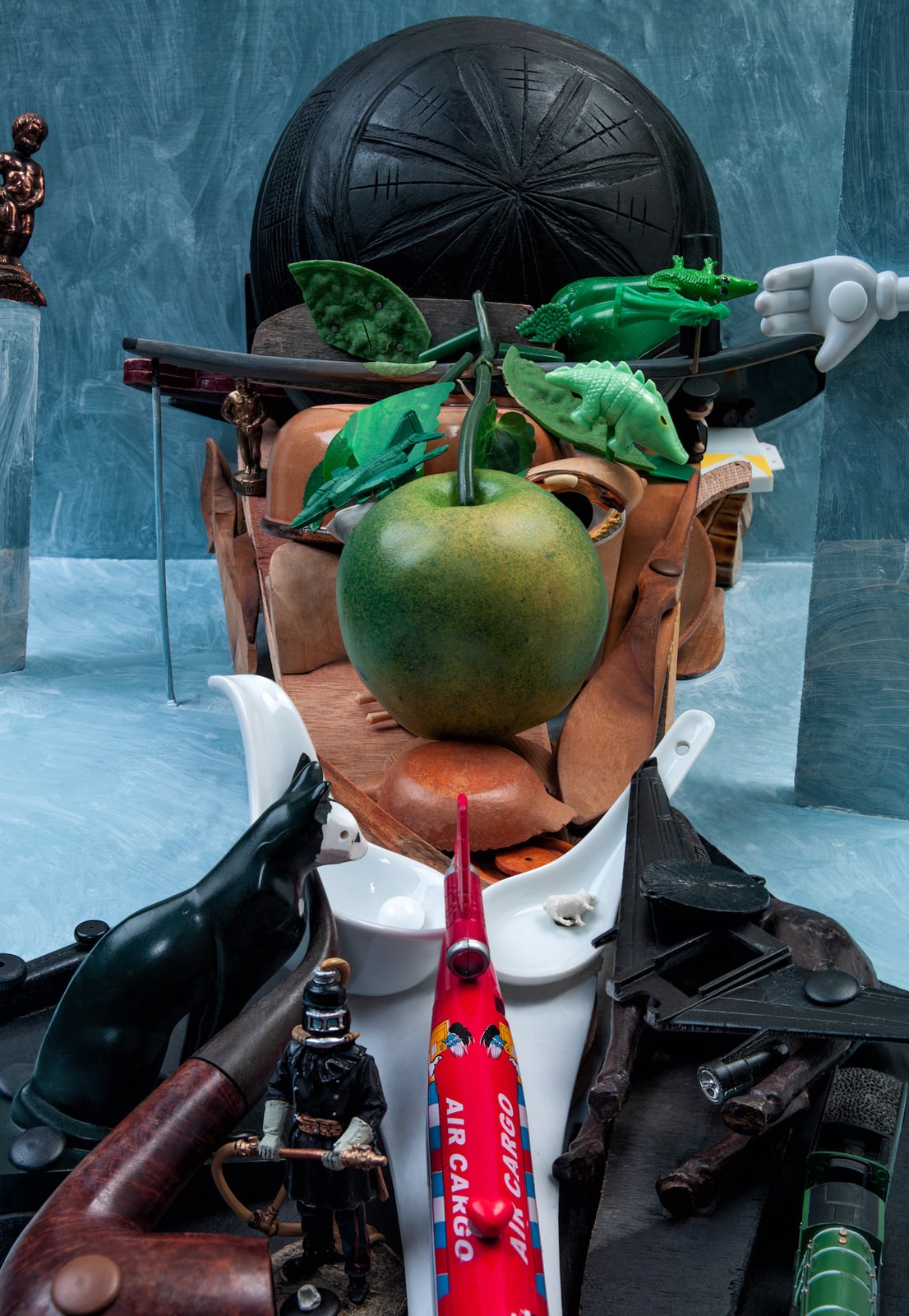 BERNARD PRAS, Inventaire 203 “Magritte la Pomme”, 2018