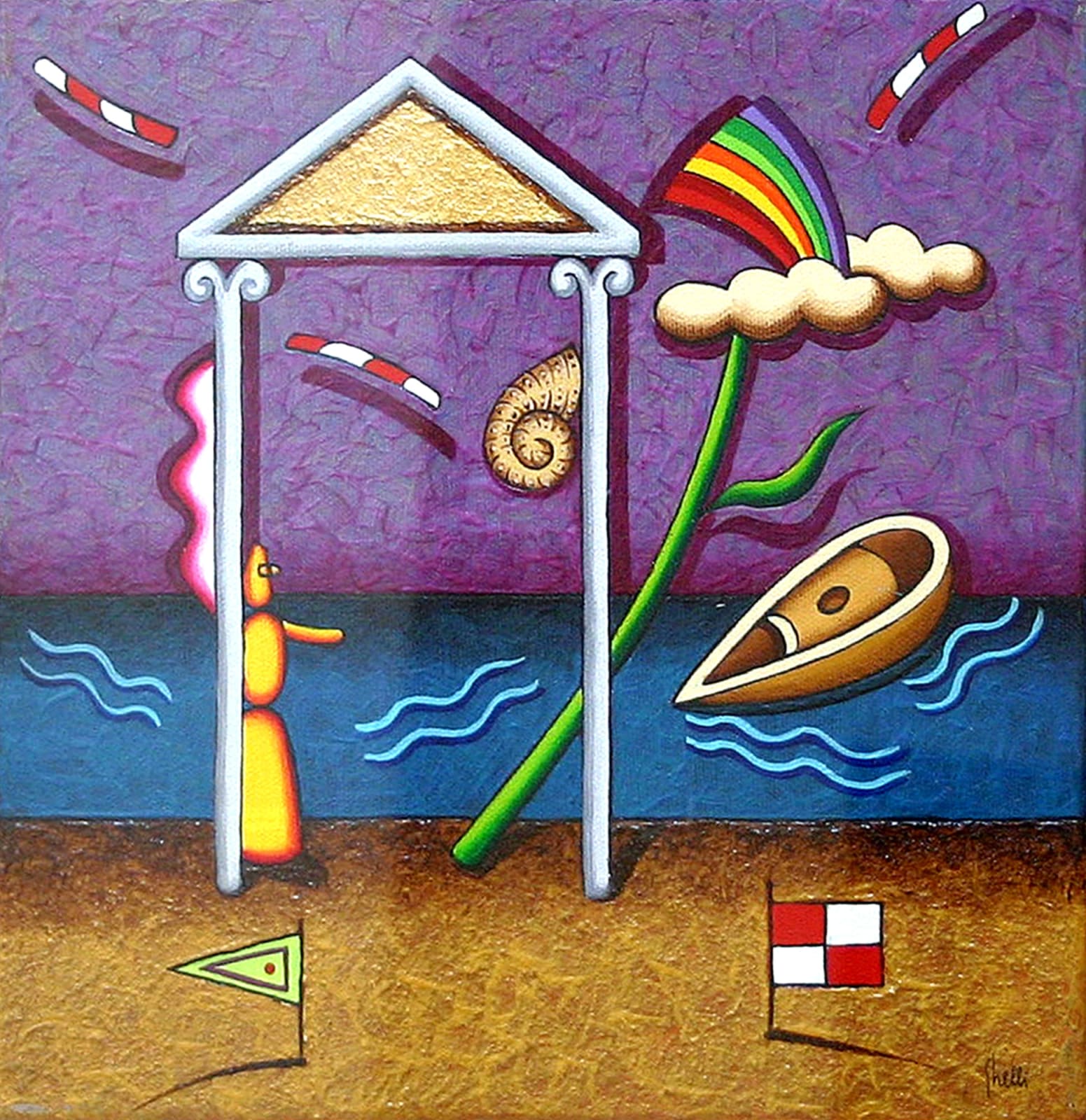 GIULIANO GHELLI, Tempietto dell' argonauta / Temple for the Argaunote