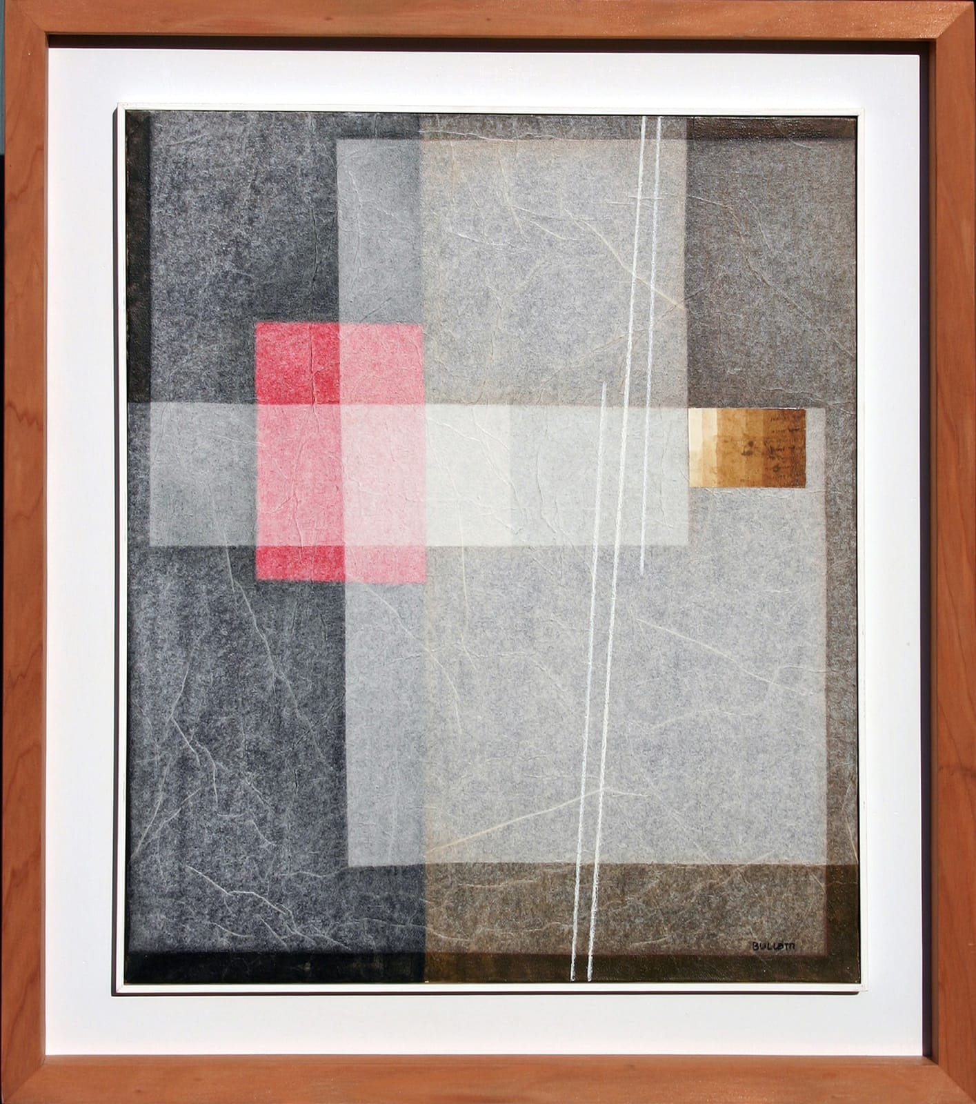 FRANCO BULLETTI, ...cioè linie de "termini de" corpi / ...THESE ARE THE LINES OF BODIES EDGES, 1983