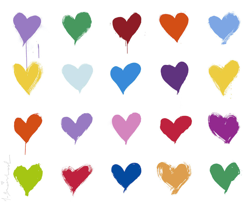 Mr. Brainwash, All You Need Is He(art), 2021
