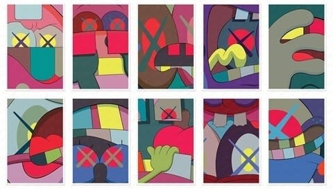 KAWS, Ups and Downs Portfolio, 2013