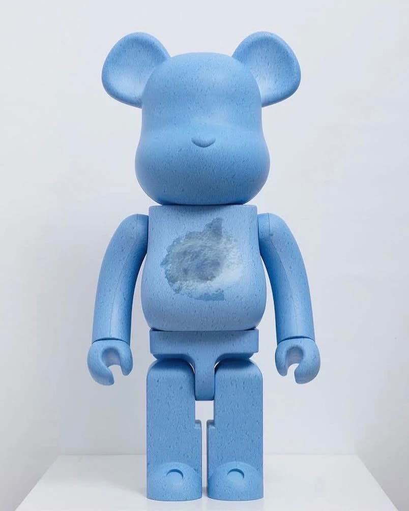 Daniel Arsham, Snarkitecture 1000% Bearbrick, 2022