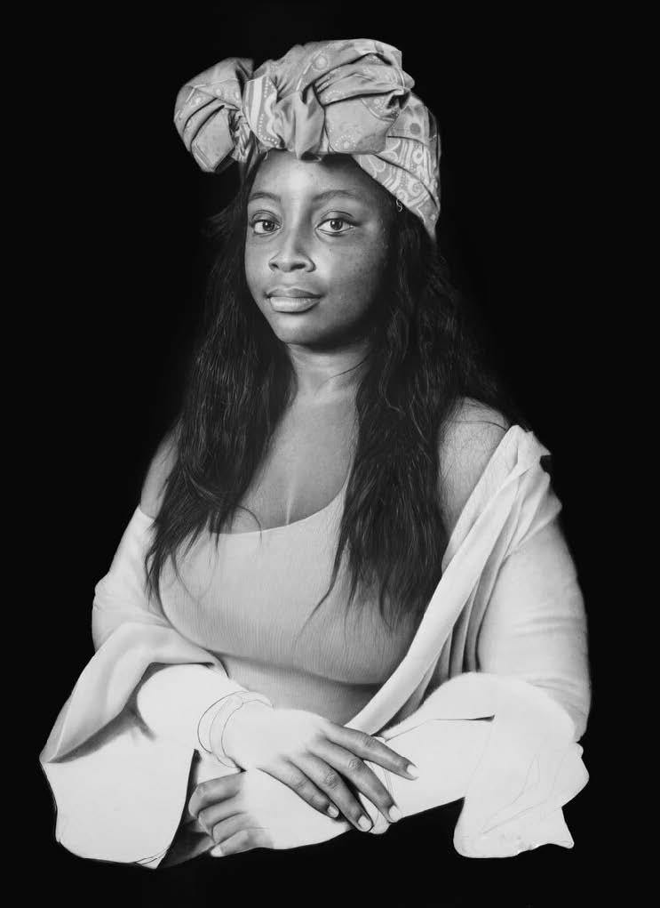 Arinze Stanley, Negro Monalisa (LARGE), 2020