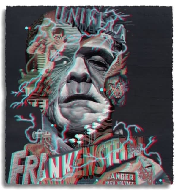 Tristan Eaton, 3D Frankenstein , 2020