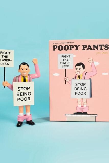 Joan Cornellà, Poopy Pants Figure, 2021