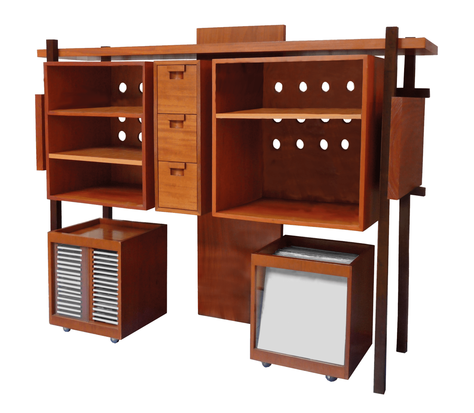 Francisco Fanucci e Marcelo Ferraz, Aparador (Rack) Riet, 1990