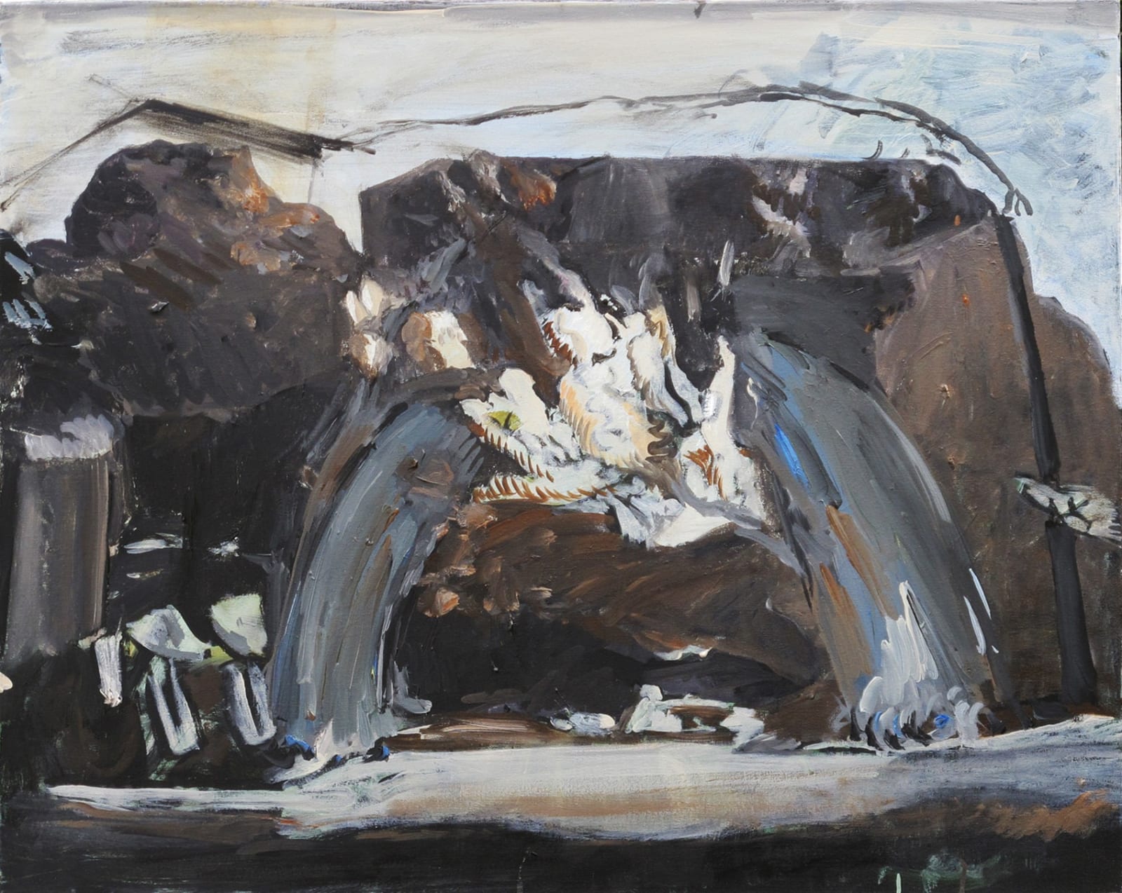 Talar Aghbashian, Waterfall, 2018