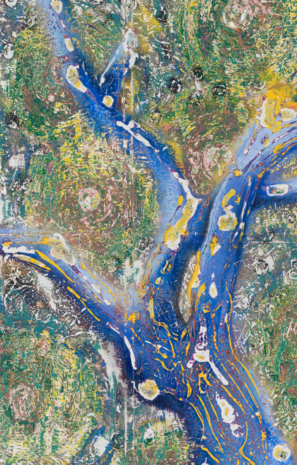 Dennis Miranda Zamorano, A tree and a rock (conversations about time), 2023