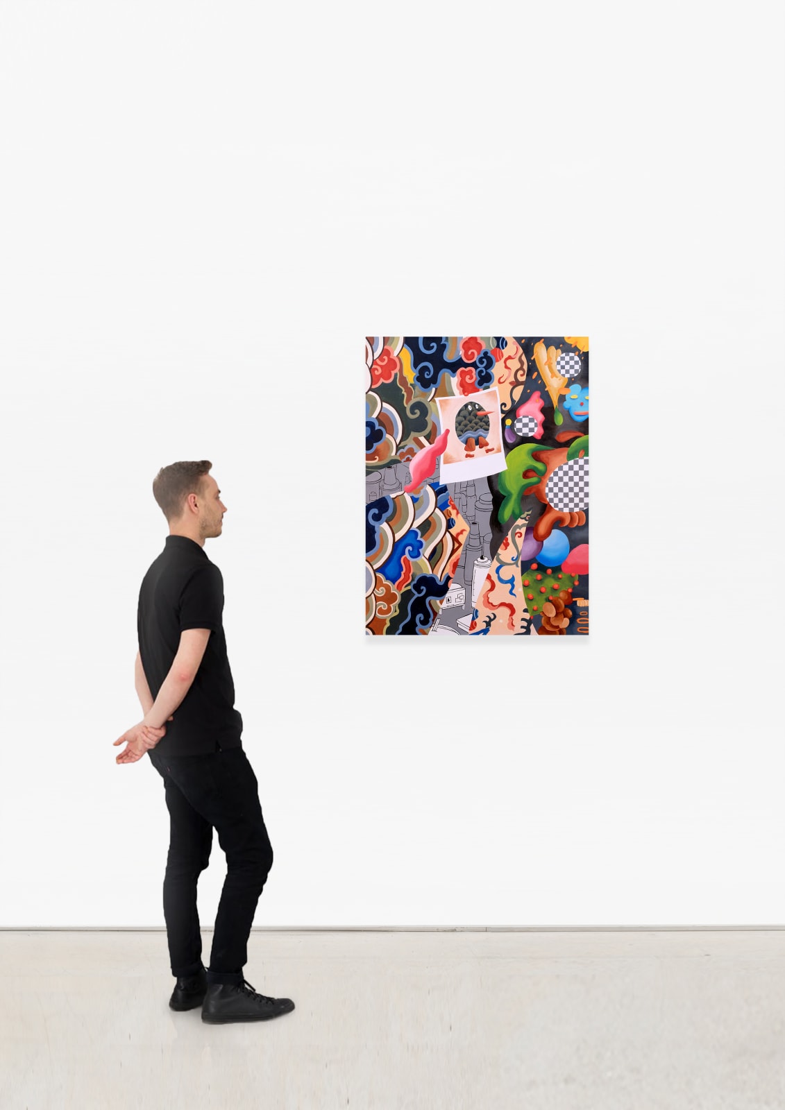 Ziping Wang, Innocent stranger, 2021