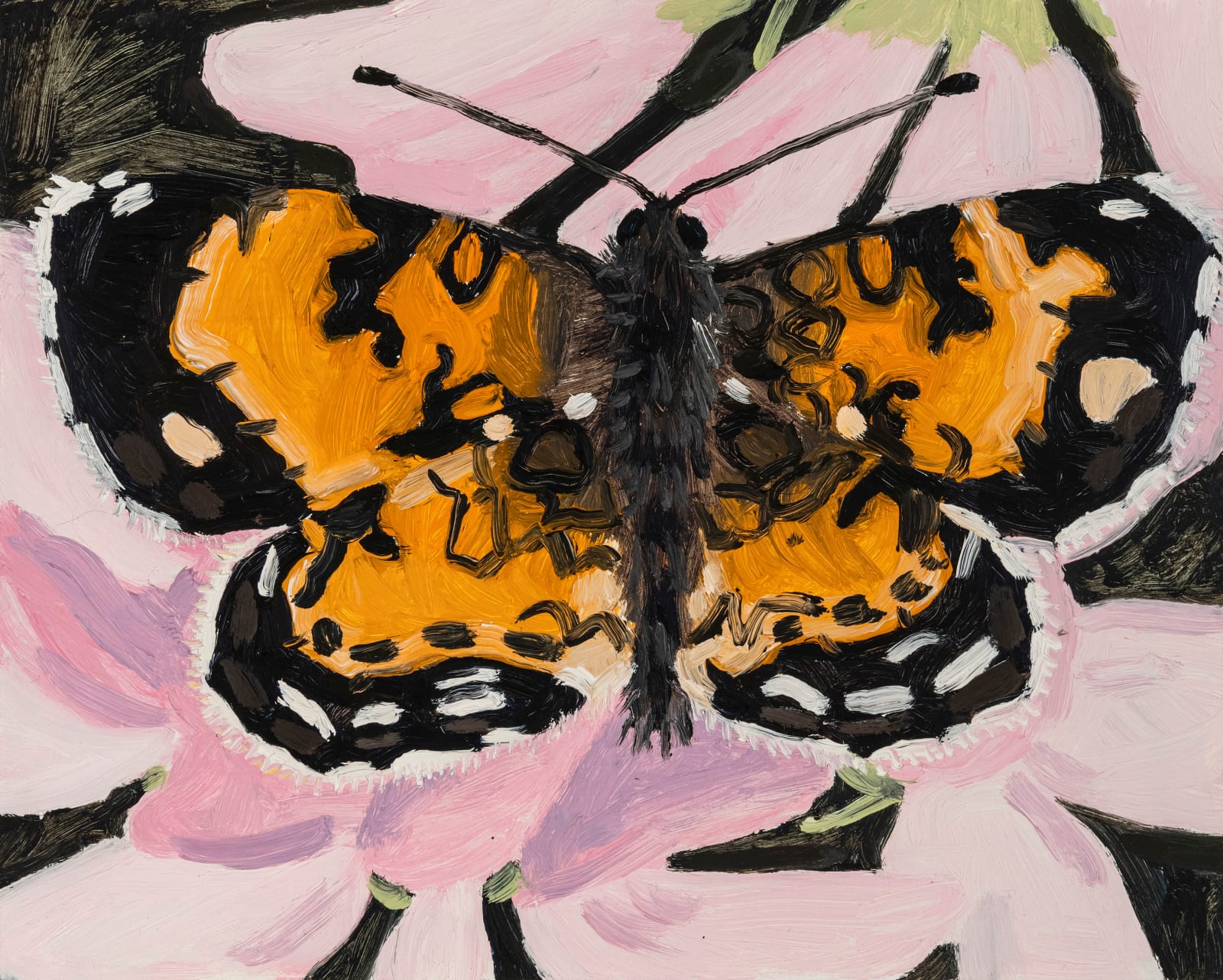 Claudia Keep, June 21st, 1:22 PM, Orange Butterﬂy, 2024
