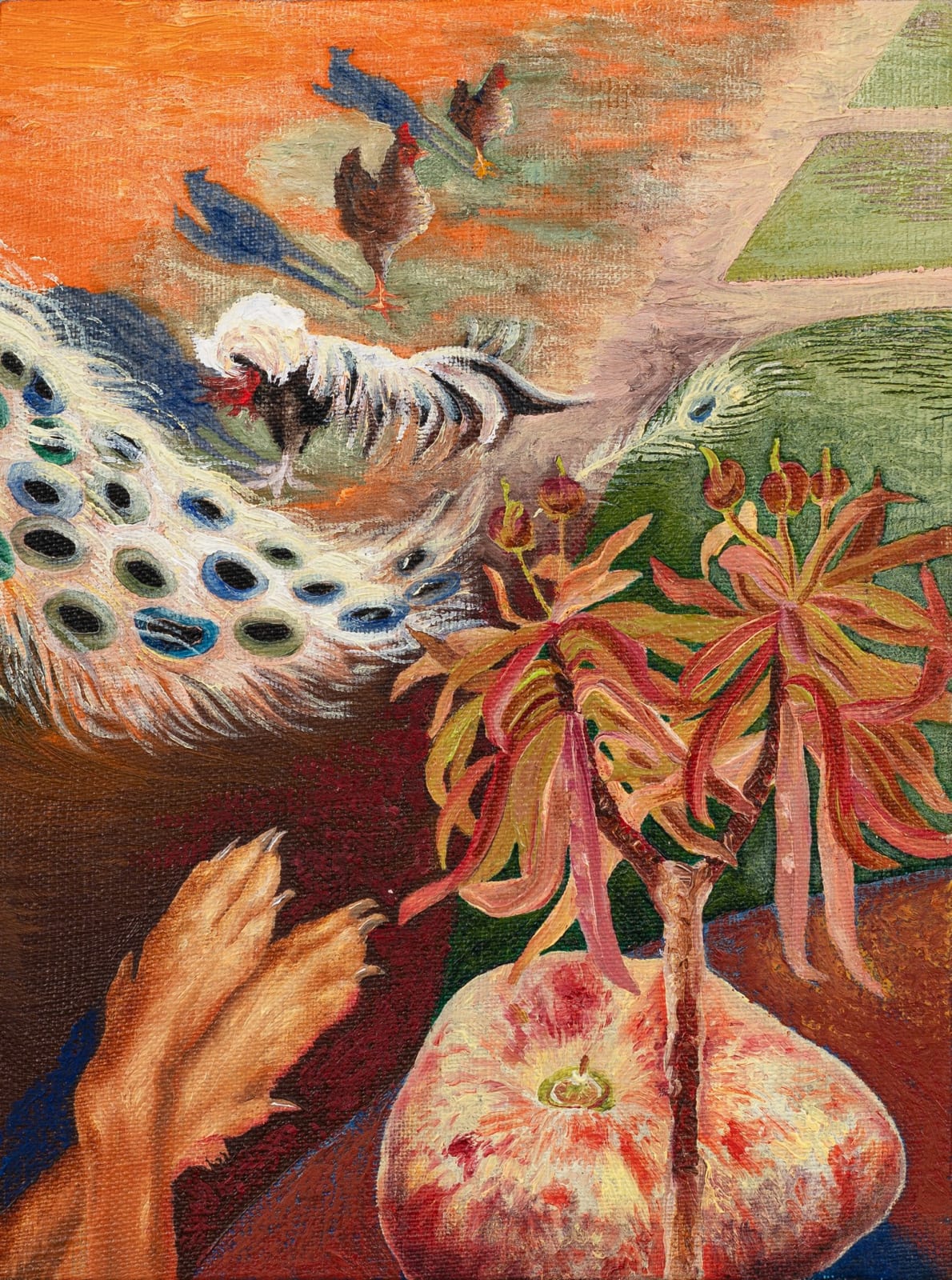 Ángela Ferrari, Sliver atmosphere: afternoon feast, 2025