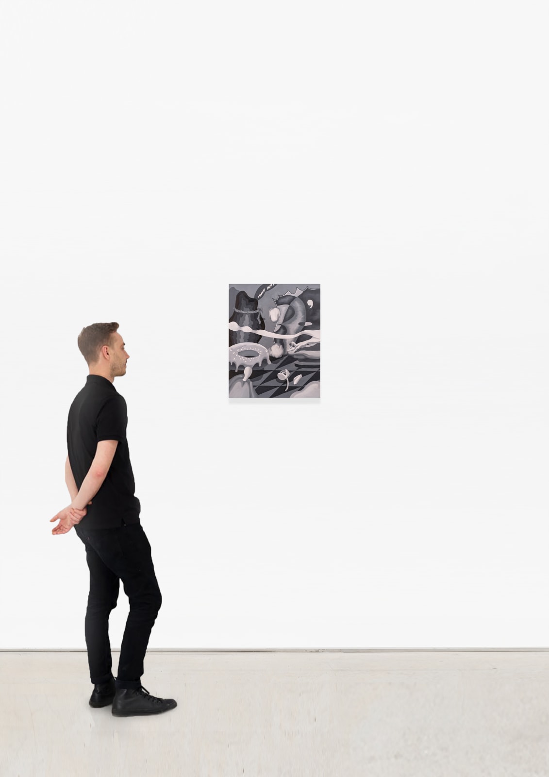 Ziping Wang, Weightless wall, 2021