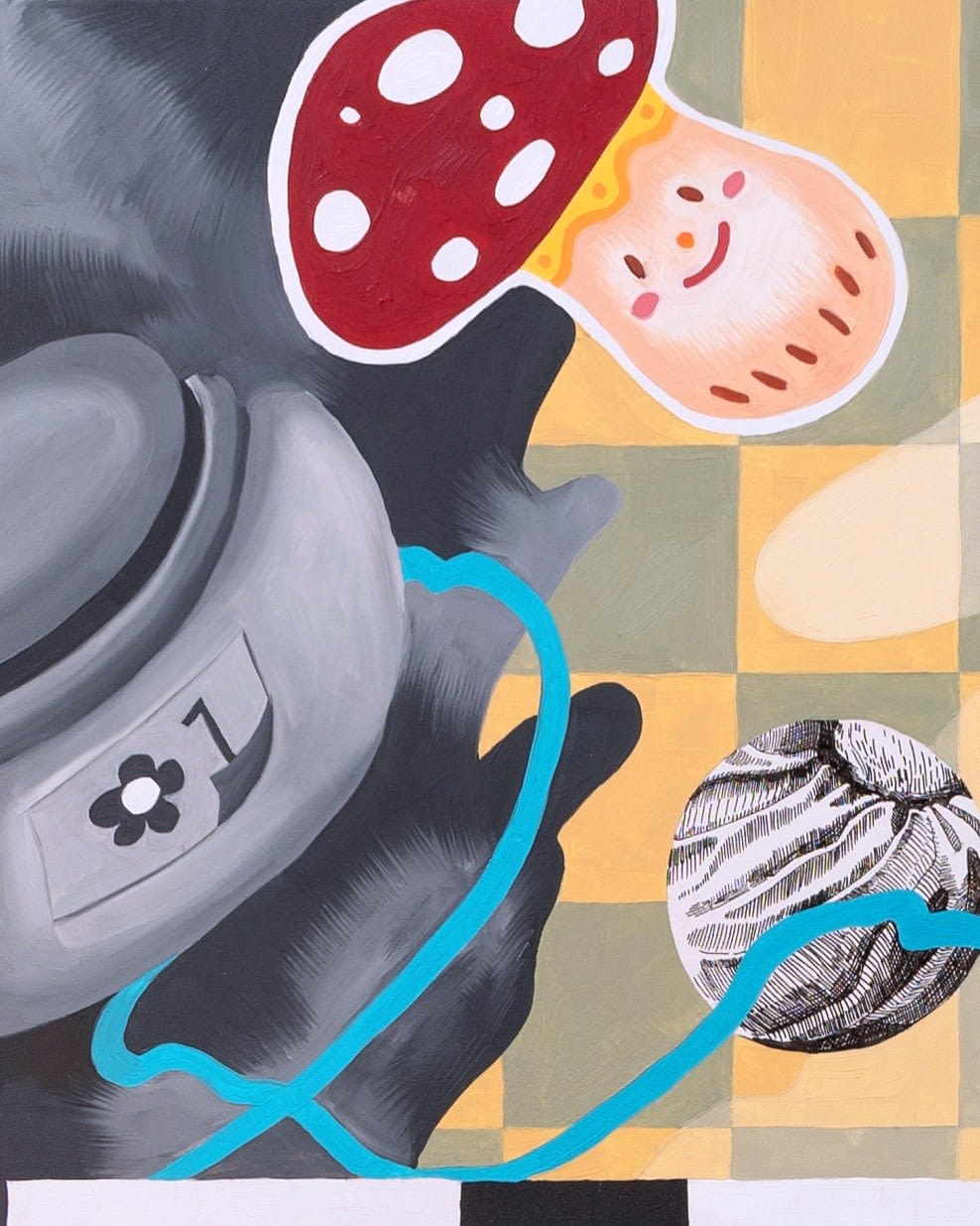 Ziping Wang, Unforgiving stain, 2021