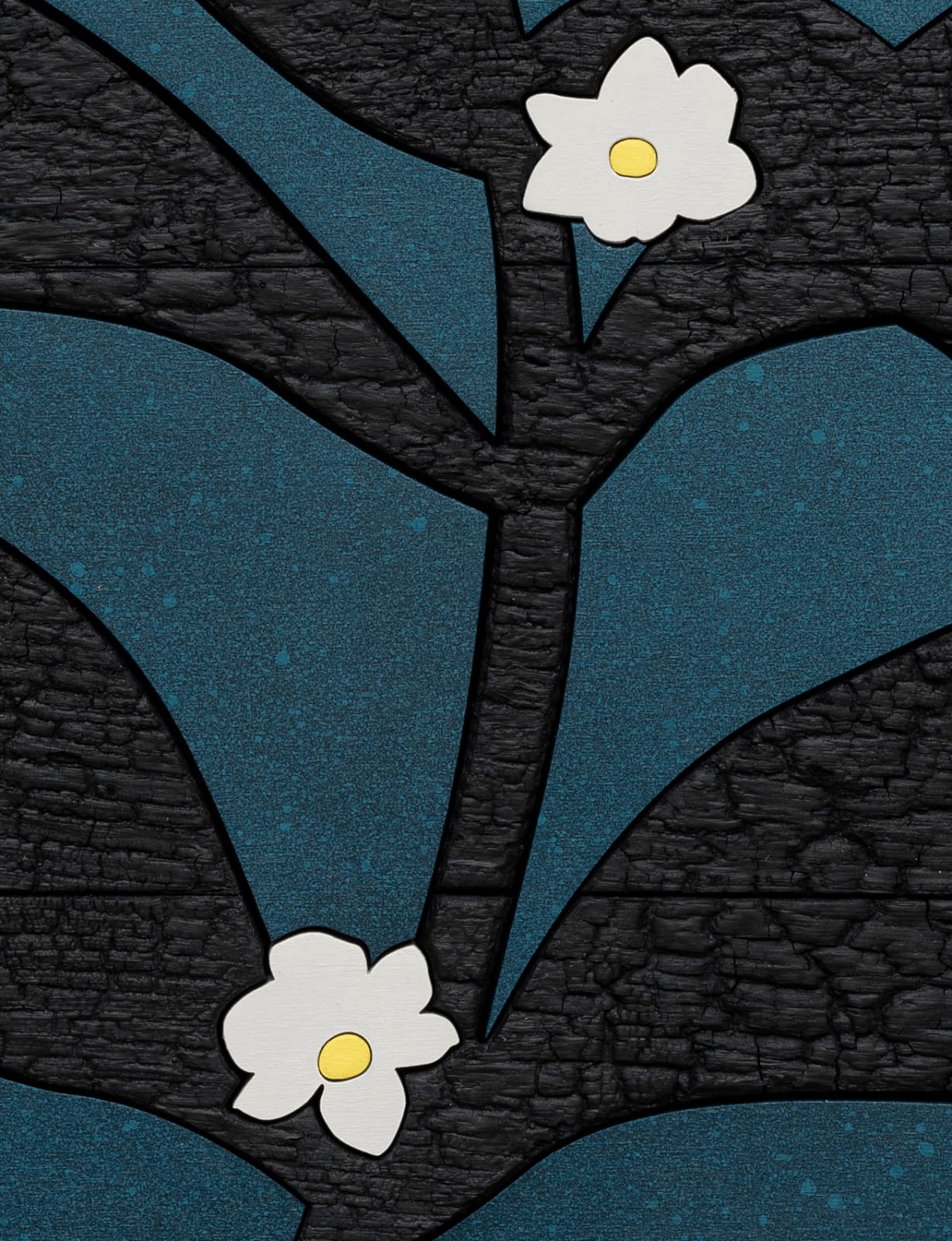 Laurent Pernot, Blooming from the dark, 2025