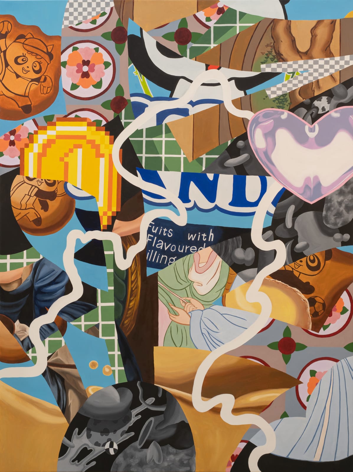 Ziping Wang, Attempt of figure painting, 2021