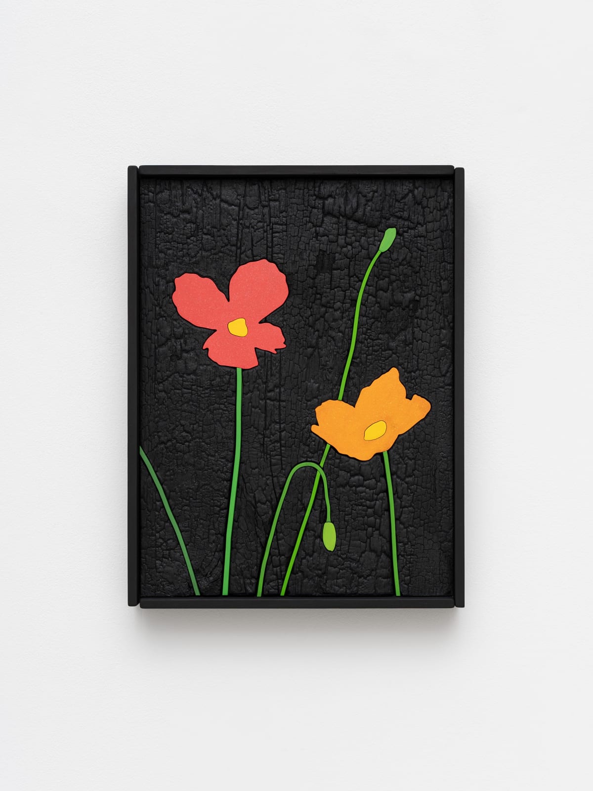 Laurent Pernot, Les rêves noirs – Fire poppies, 2025