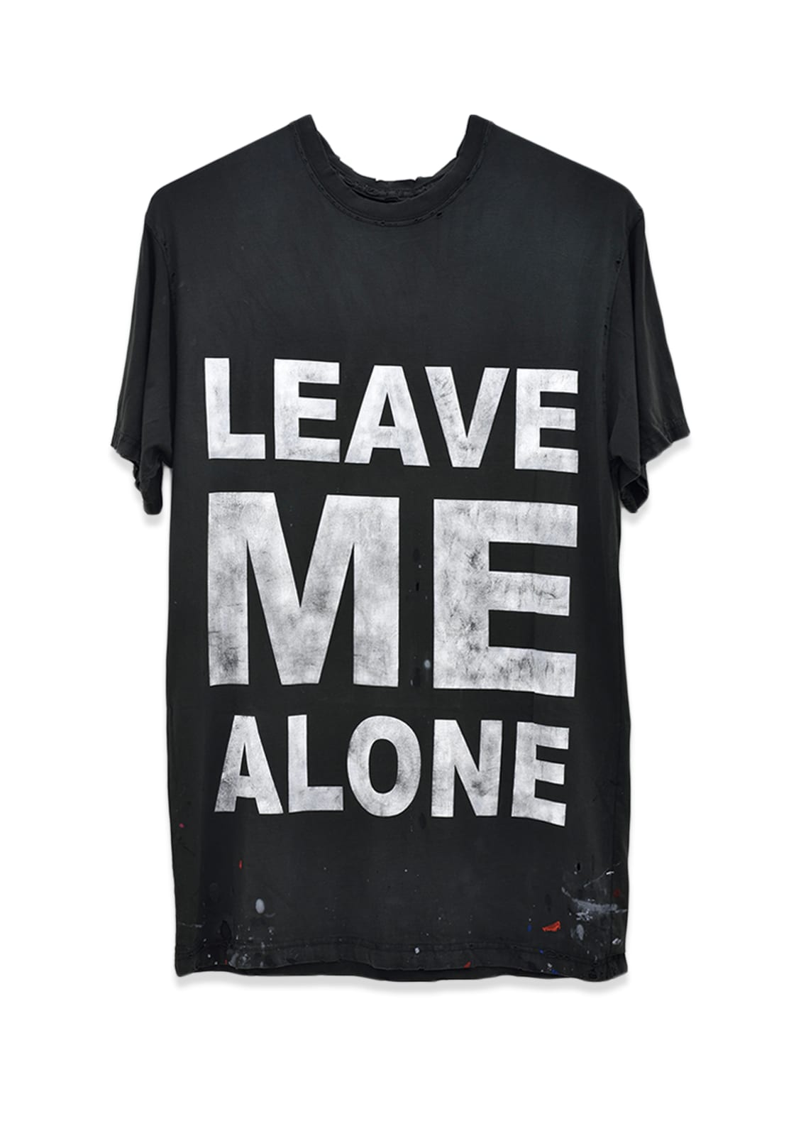 Amanda Ross-Ho, LEAVE ME ALONE (INVERTED WITH TIMESTAMP), 2014