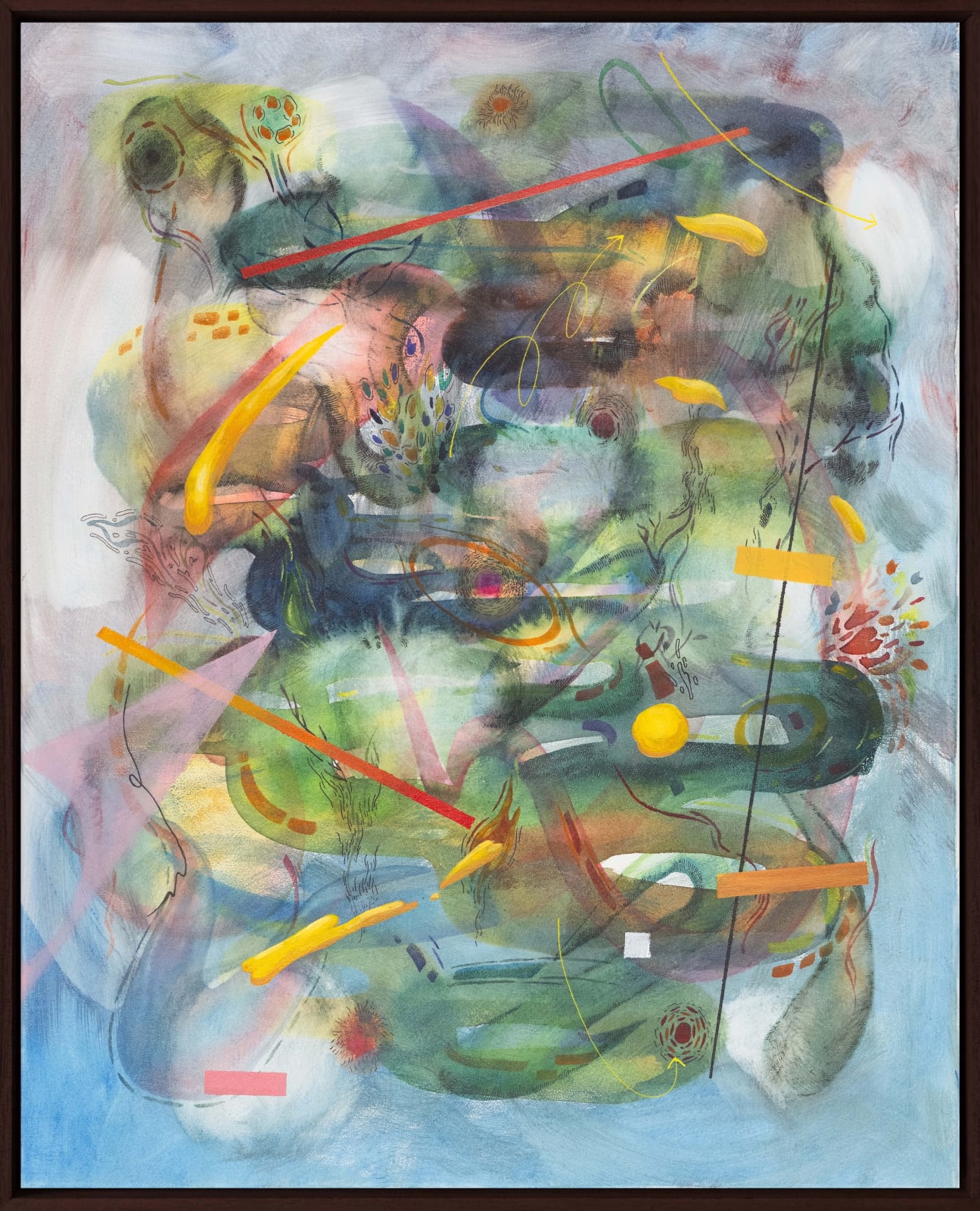 Ziping Wang, Under the gloomy light, 2025