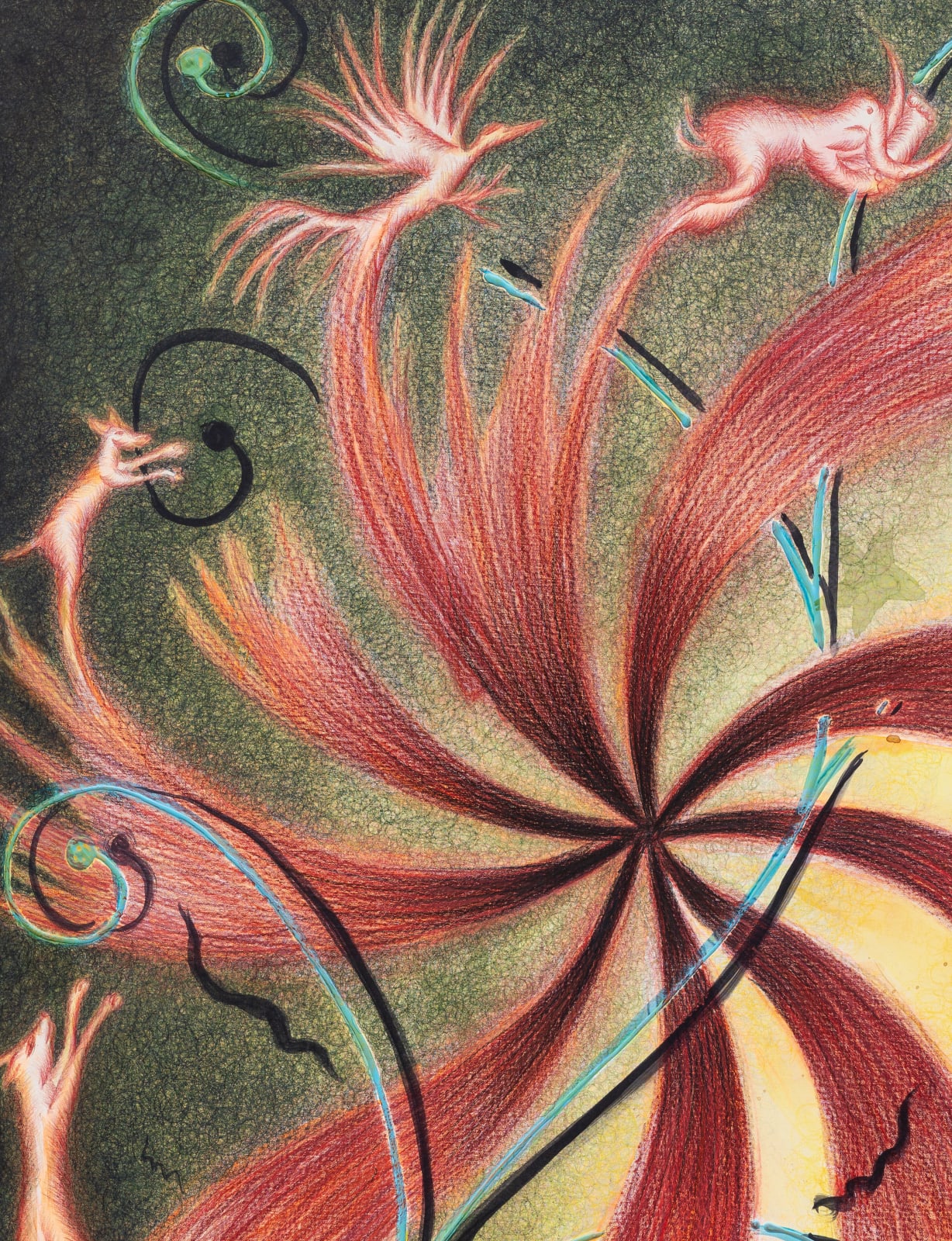 John Fou, Circus wheel, 2024