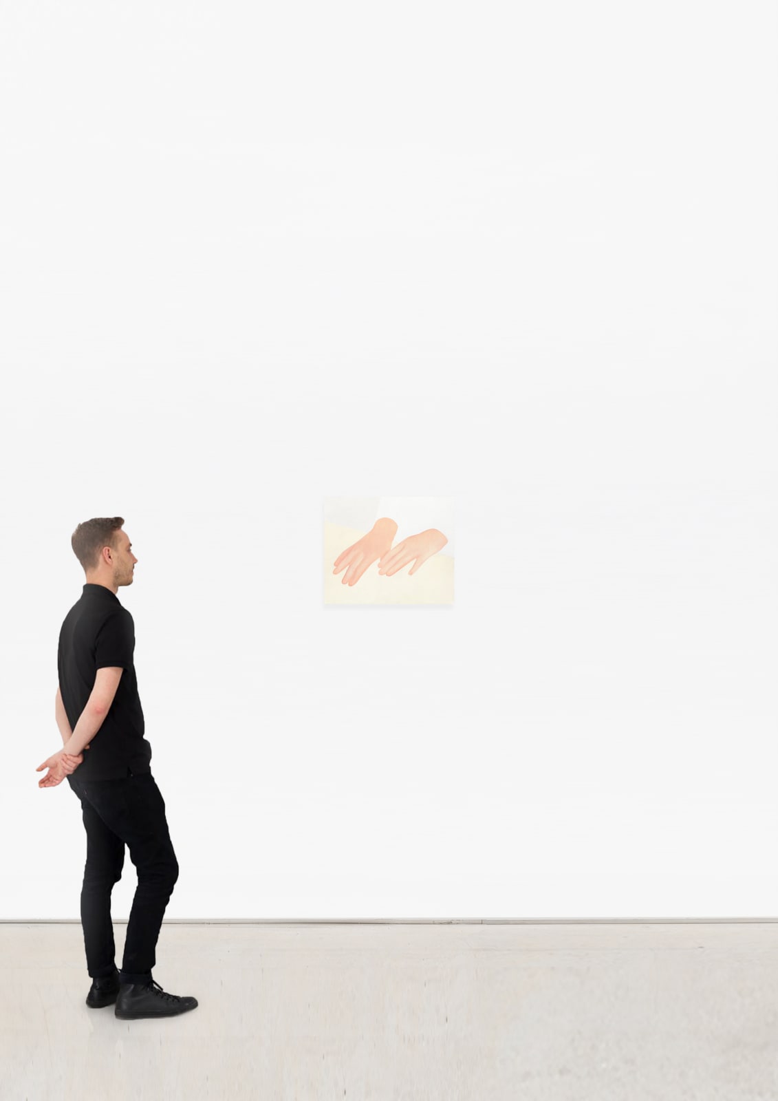 Manuel Stehli, Untitled (Pair of hands 18), 2021