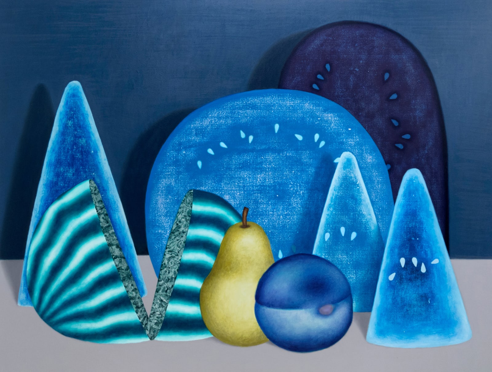 Amanda Baldwin, Paired Slices, 2020