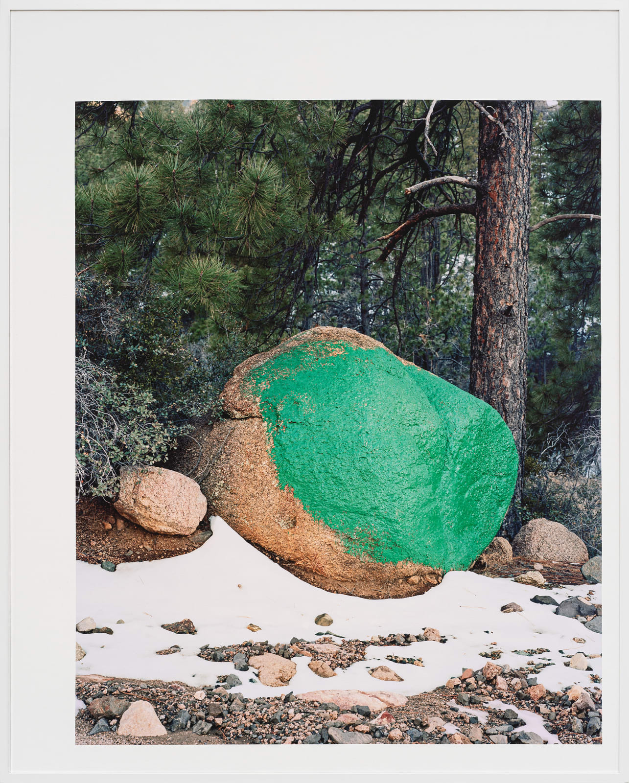 Thomas Block Humery, Green Boulder, 2023