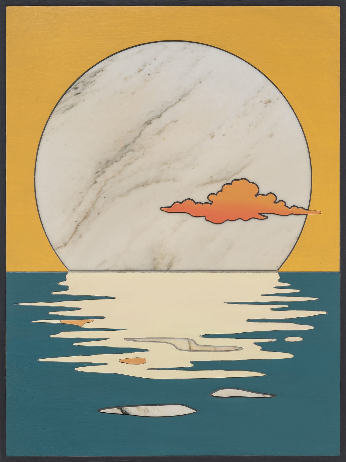 Laurent Pernot, The Kiss Between Day and Night, 2022