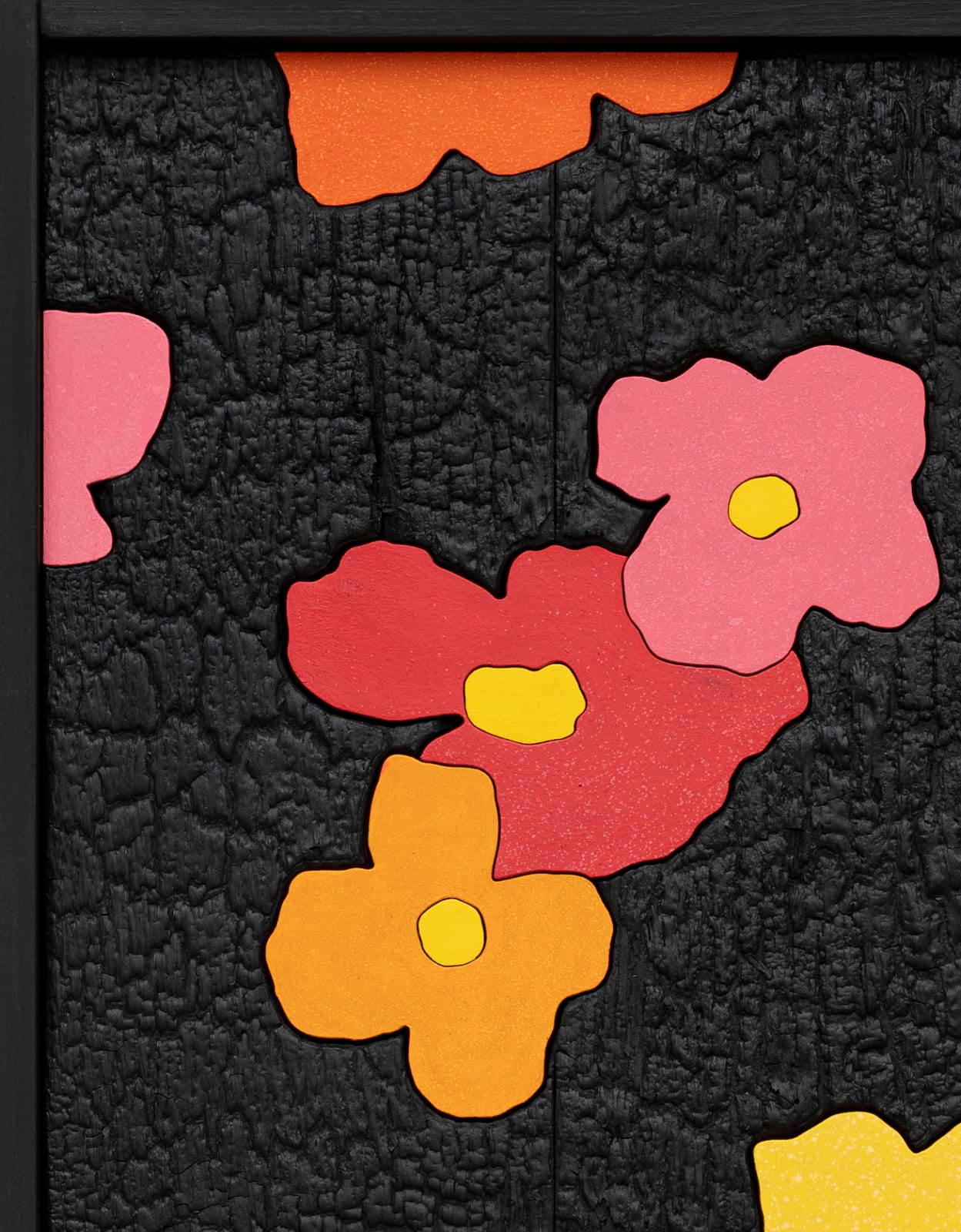 Laurent Pernot, Les rêves noirs – Fire poppies, 2025