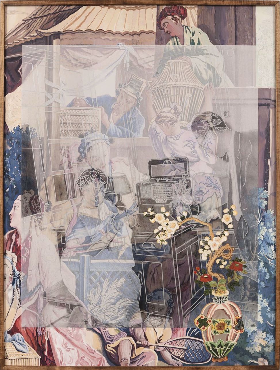 Kyungmi Shin, Pompidour Fantasy, 2022