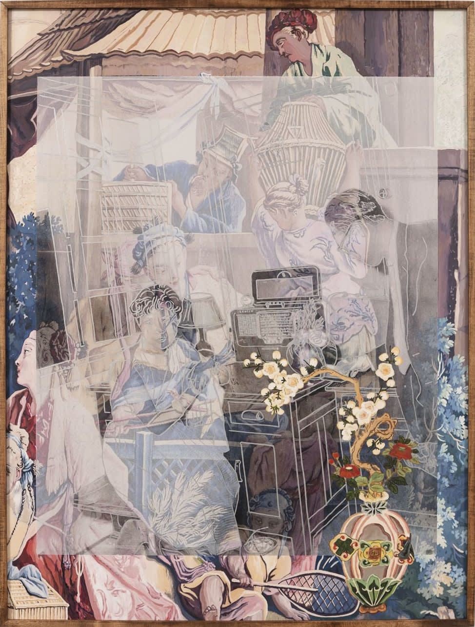 Kyungmi Shin, Pompidour Fantasy, 2022