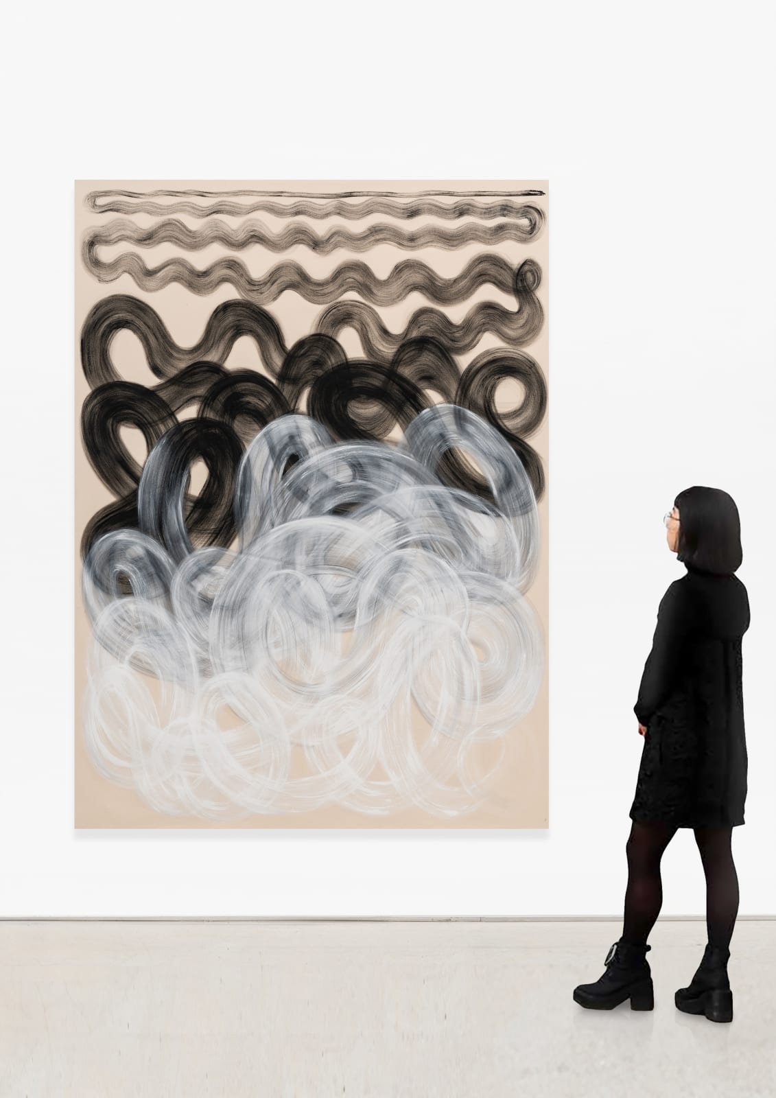 Yang Semine, Doodle Waves II, 2021