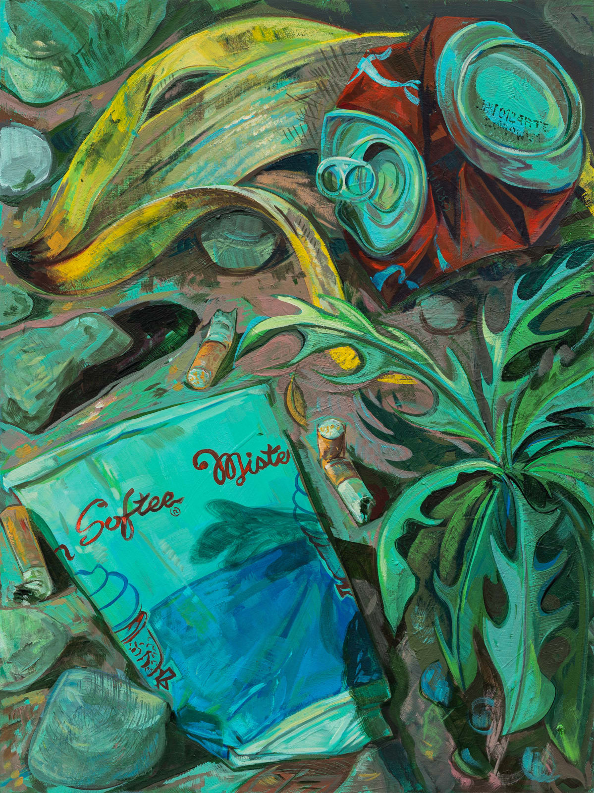 Rebecca Ness, Ground still life, 2023