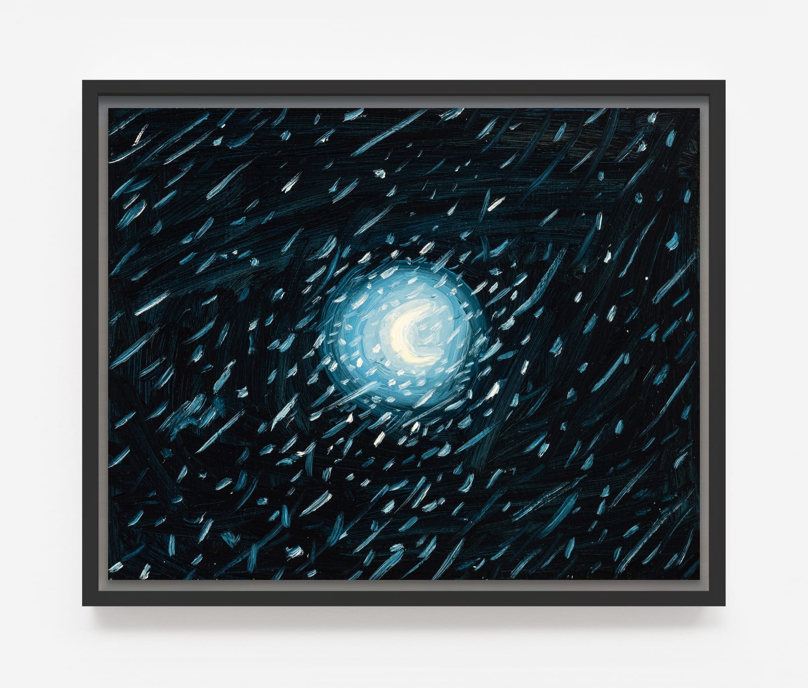 Claudia Keep, Looking Up on a Snowy Night in February, 2023