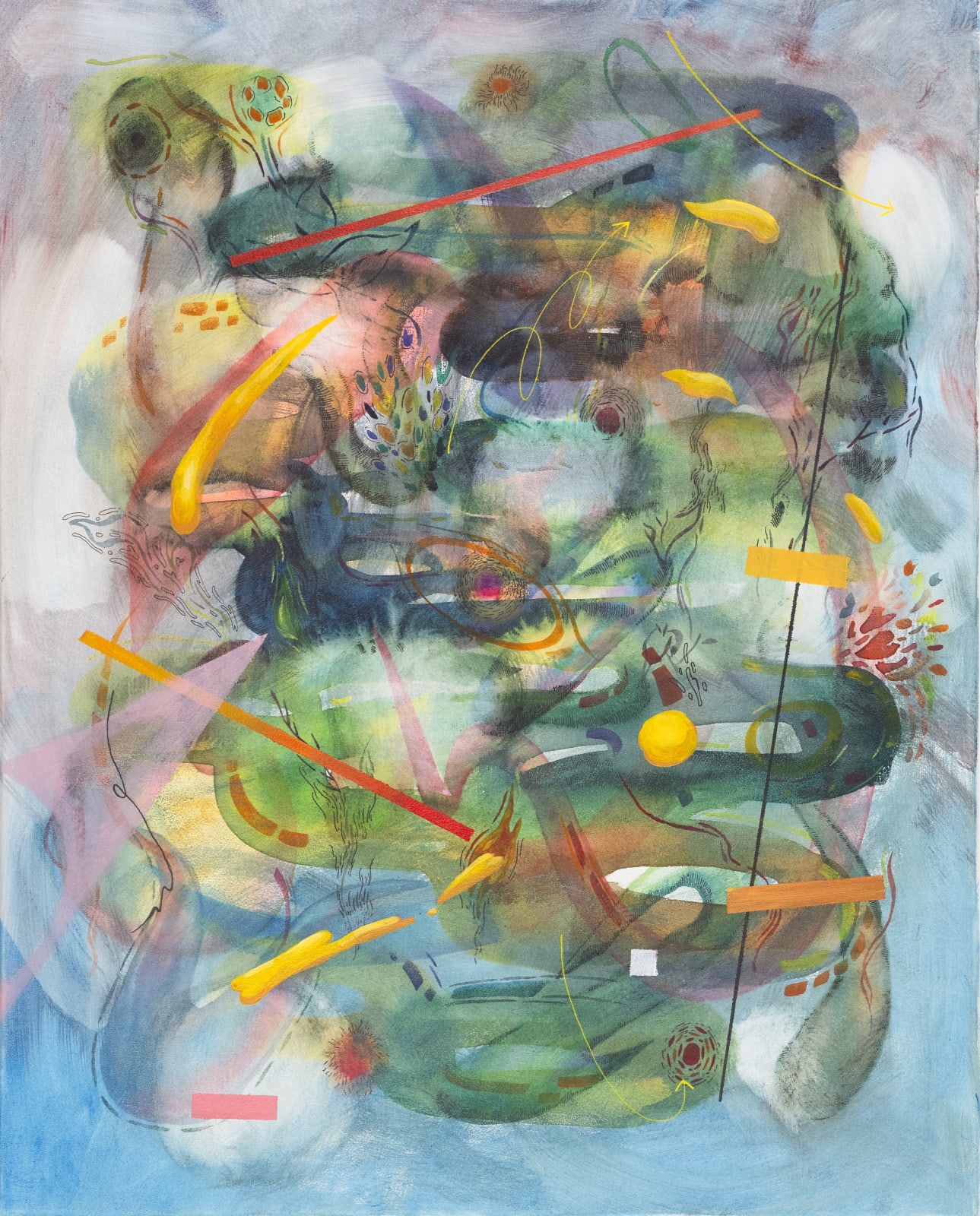 Ziping Wang, Under the gloomy light, 2025