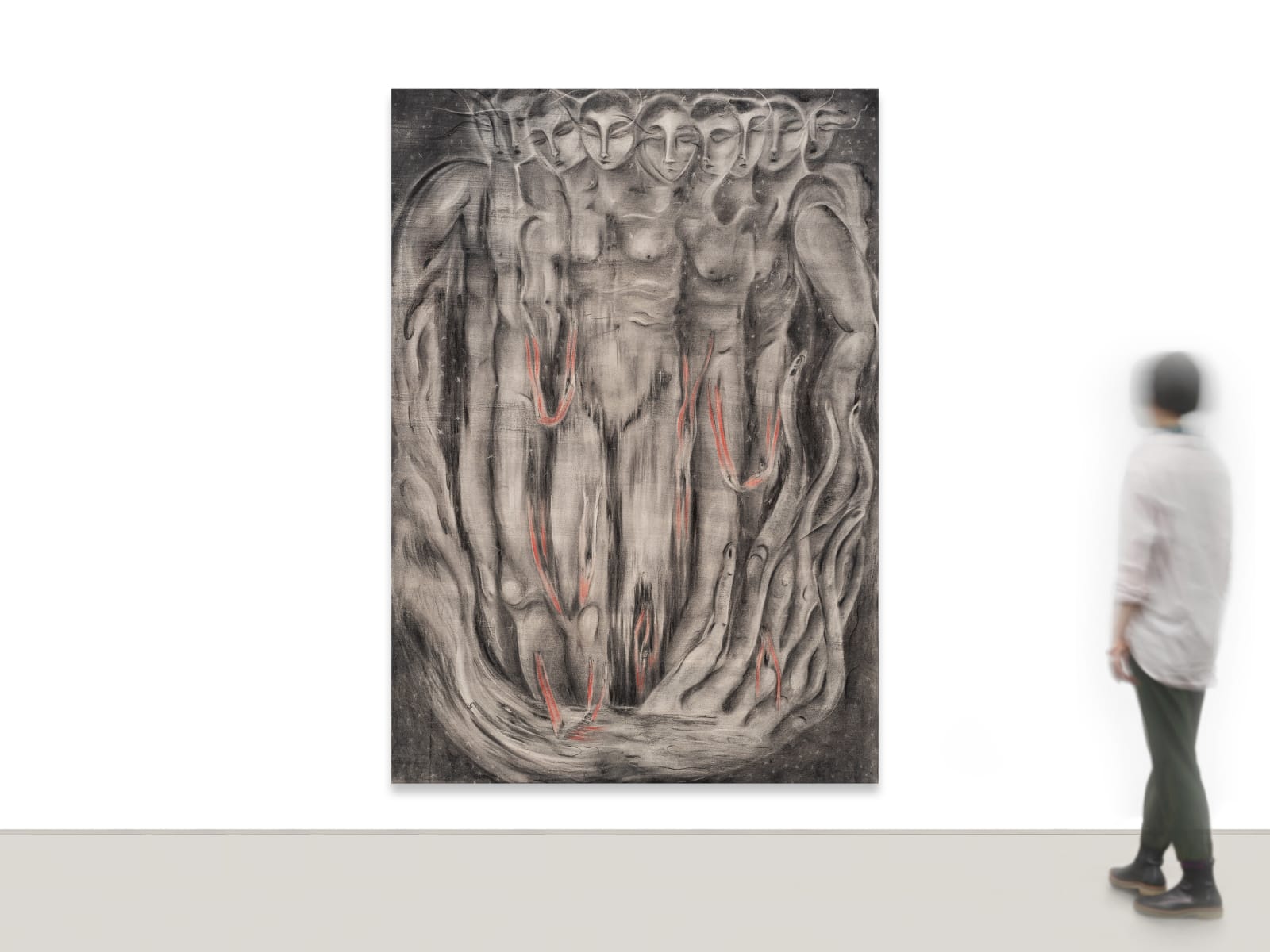 Kinga Bartis, Descending colors of bodies, 2024