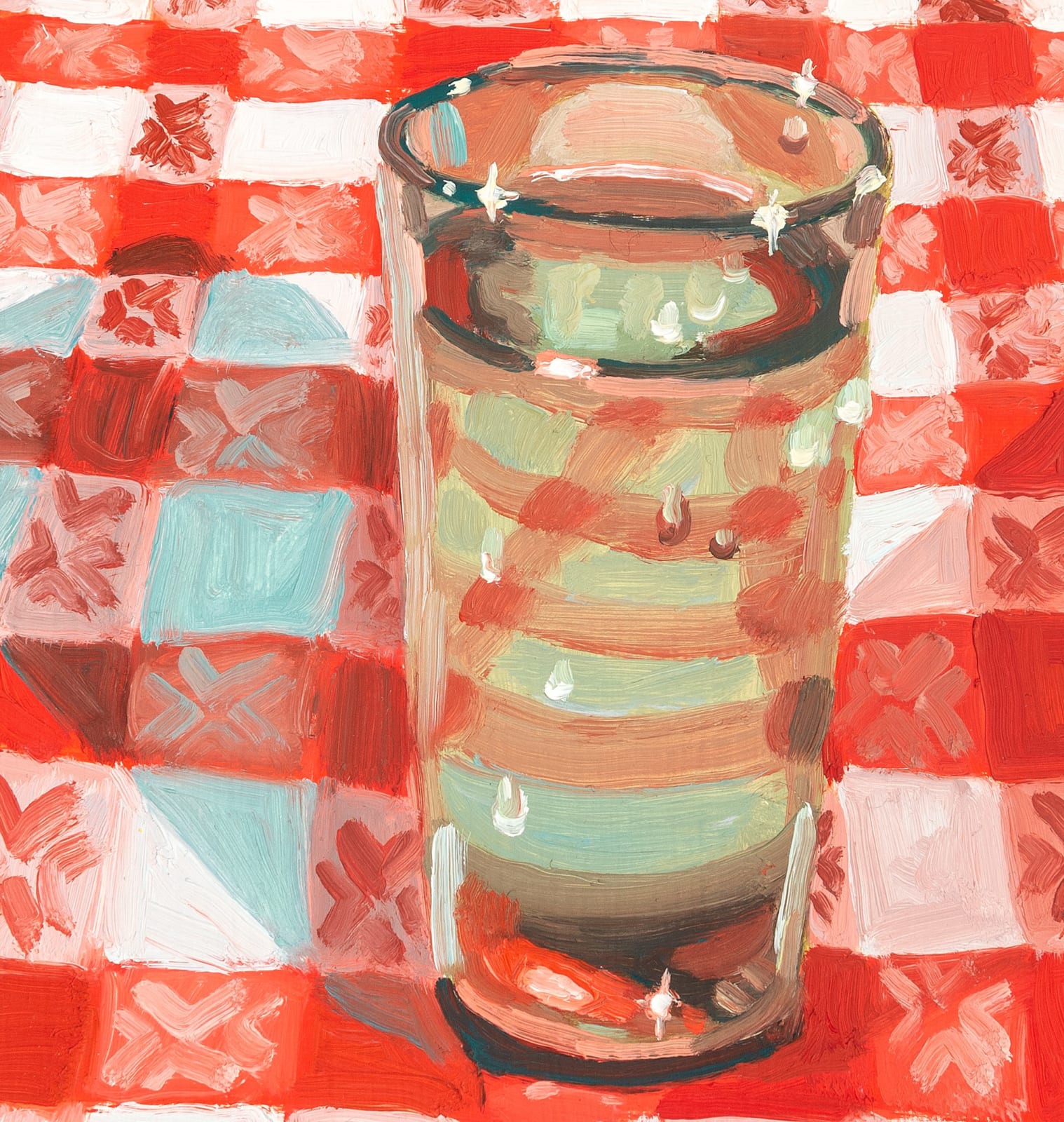 Claudia Keep, 9:16 PM, Glass of Water at Bernie's, 2023