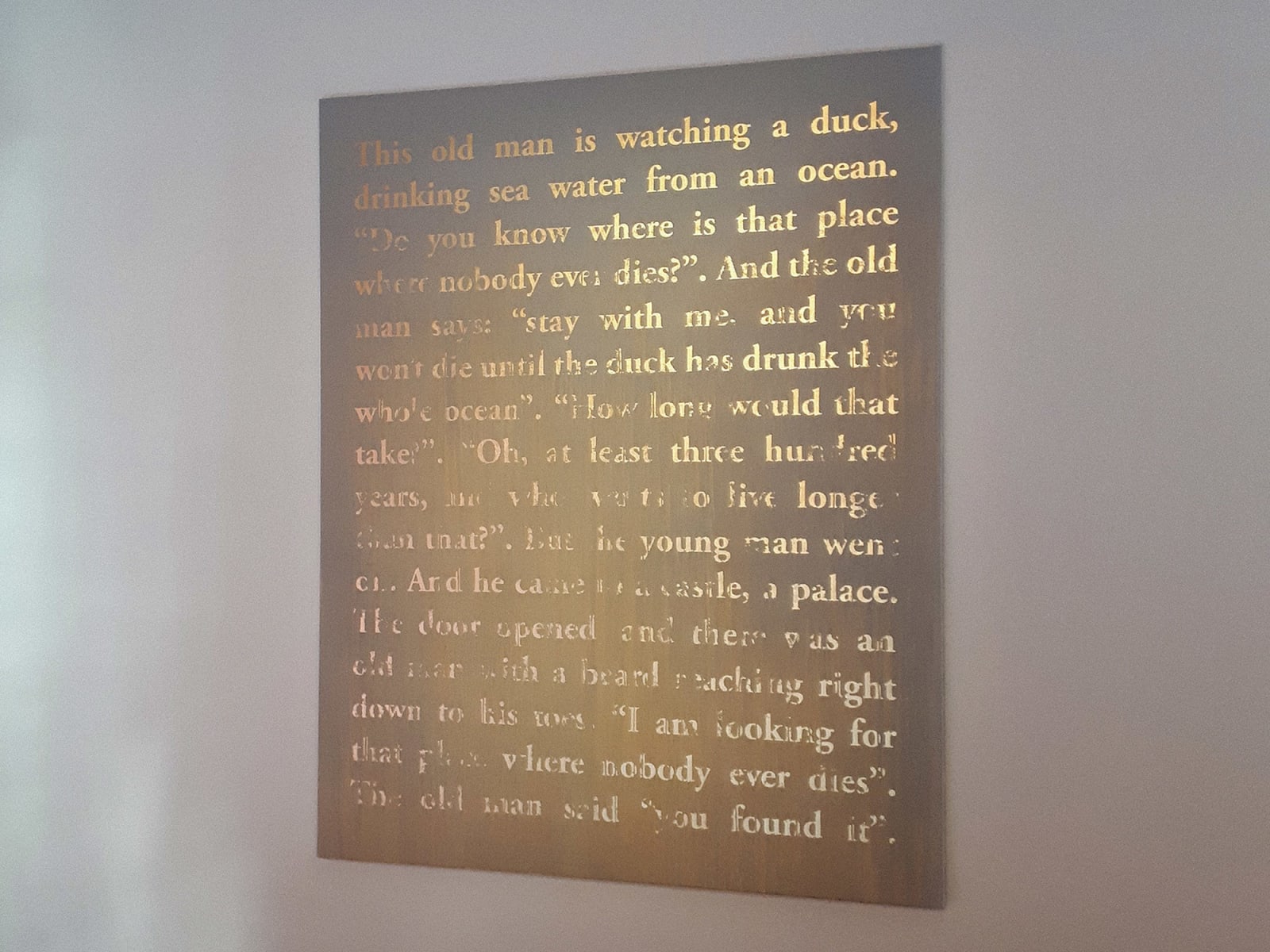 Laurent Pernot, I AM LOOKING FOR A PLACE WHERE NOBODY EVER DIES, 2020