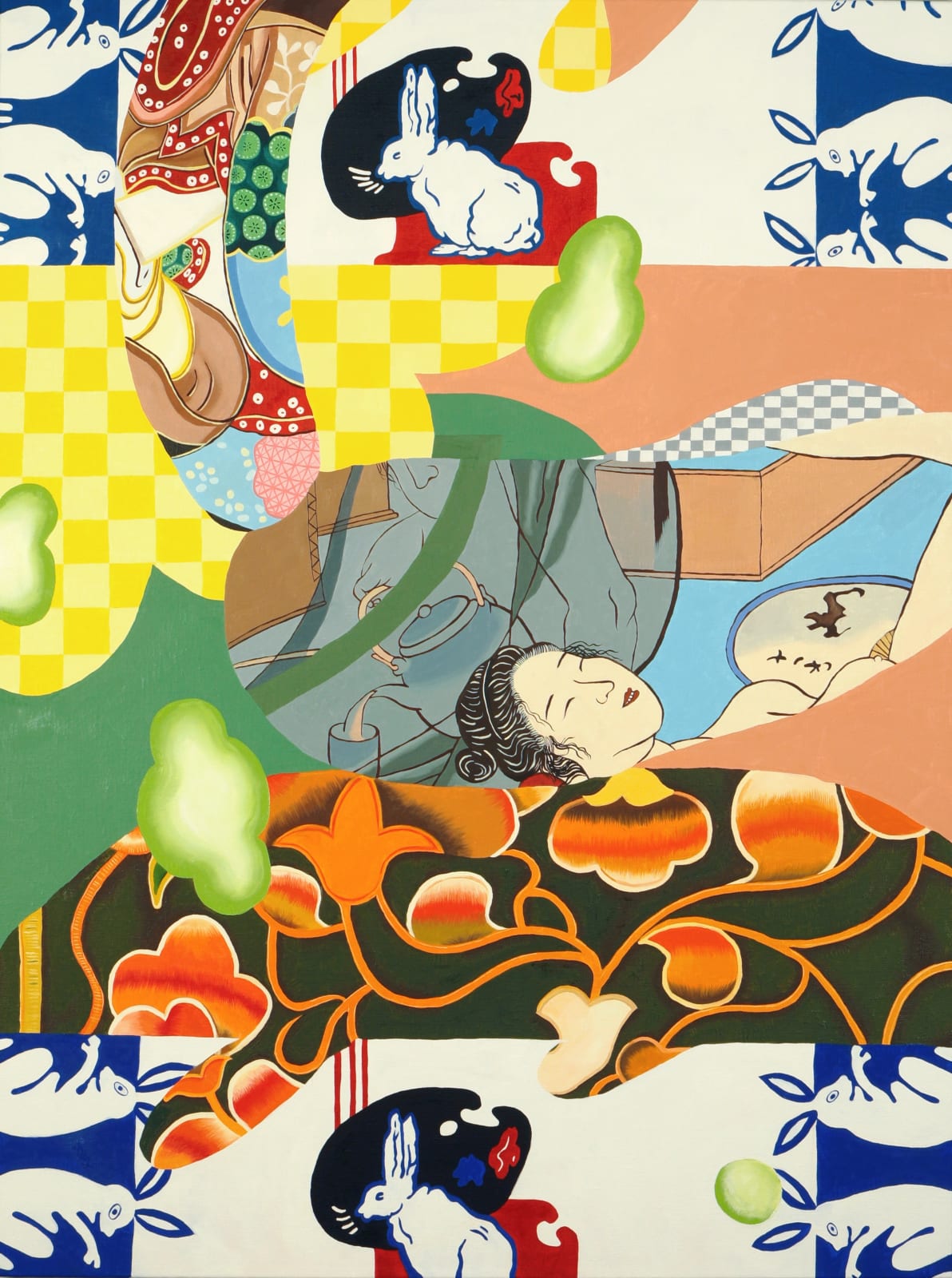 Ziping Wang, Painting for the Unsing Bird, 2020