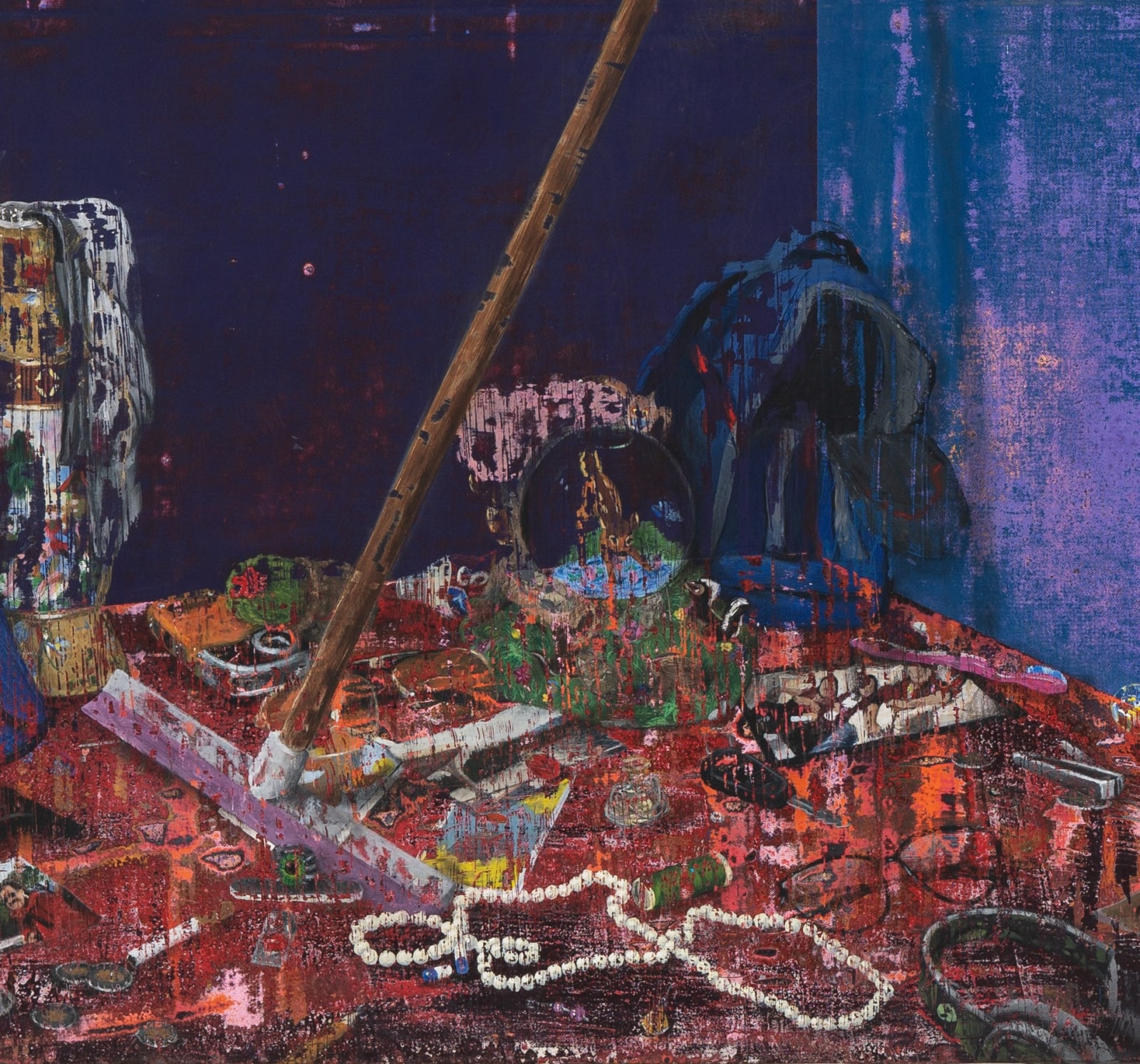 Dennis Miranda Zamorano, Between memory and oblivion, language is born, 2023