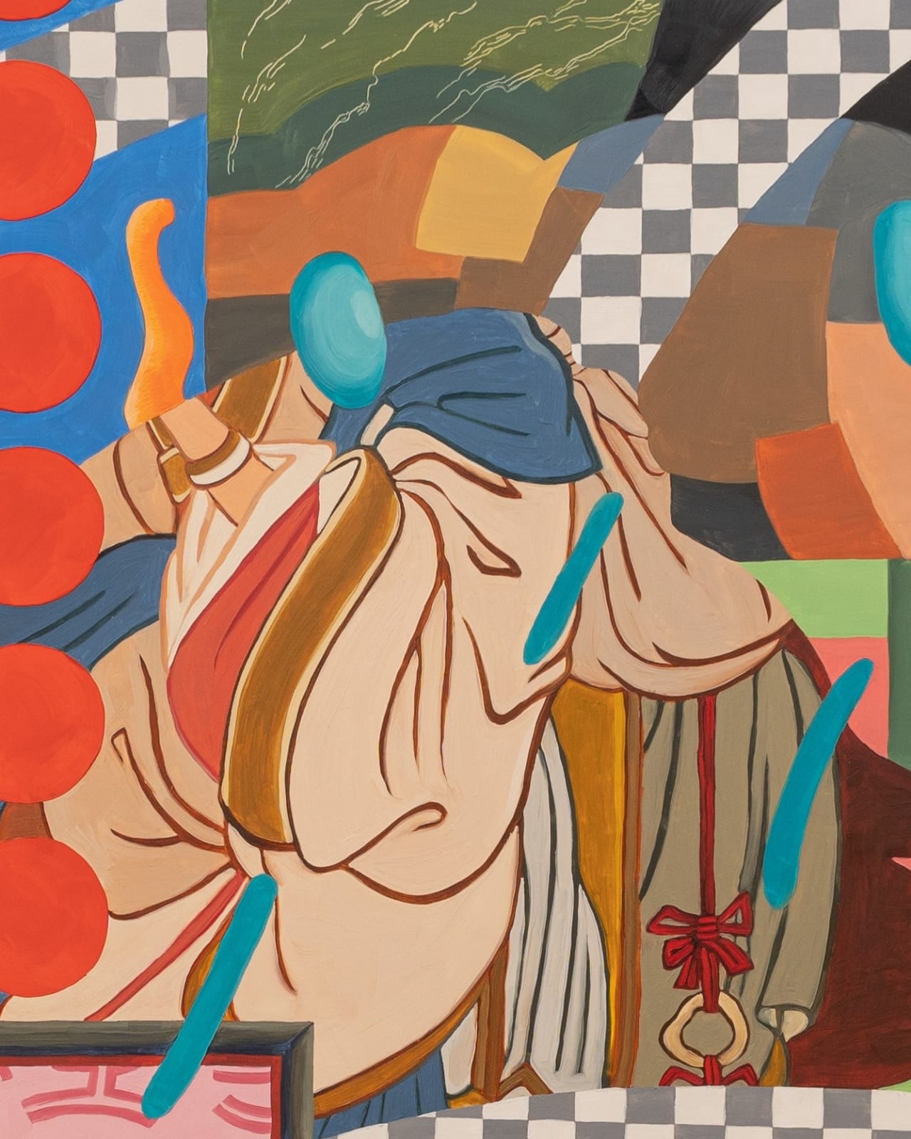 Ziping Wang, Distracting clue, 2021