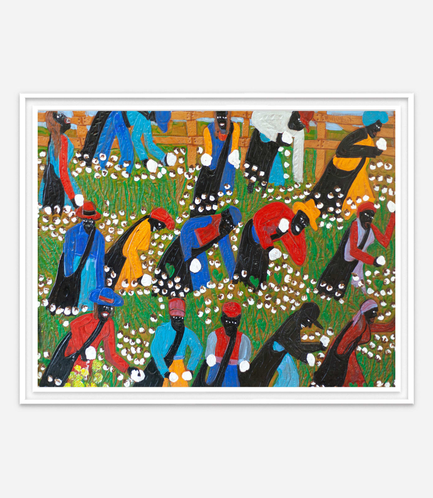 Winfred Rembert, White Gold, 2017