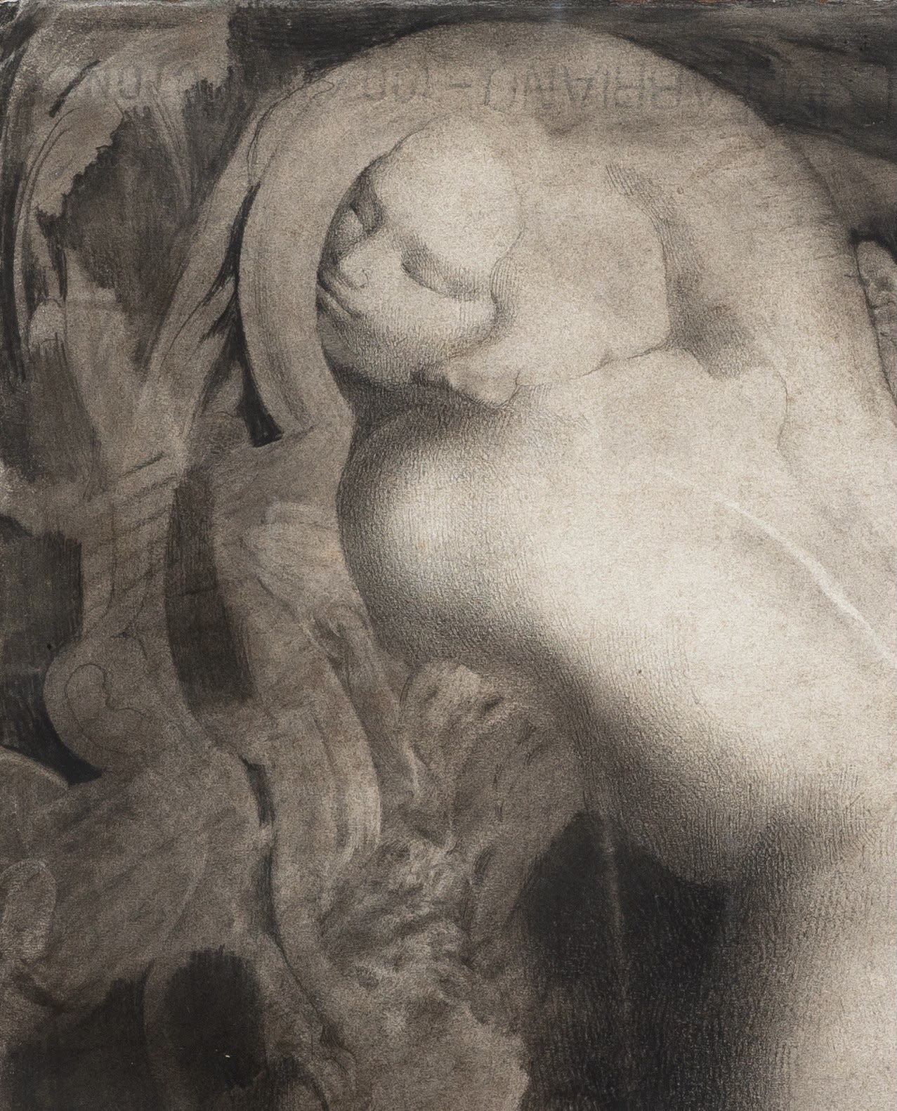 Ernst Fuchs, Élévation vers l'ombre de la salamandre, 1970