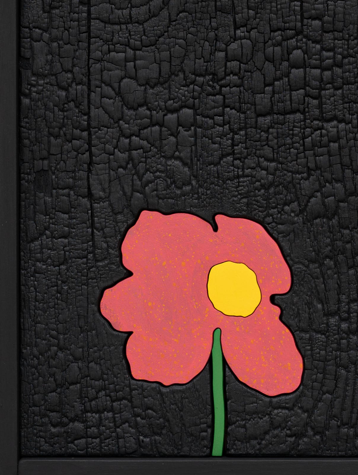 Laurent Pernot, Les rêves noirs – Fire poppies, 2025