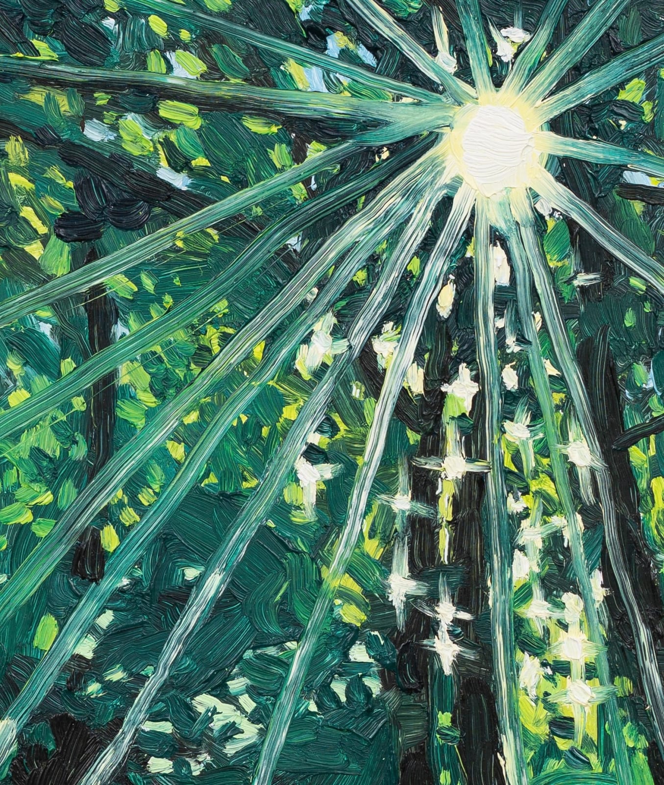 Claudia Keep, June 3rd, 8:32 AM, Walking Along the Creek, 2024