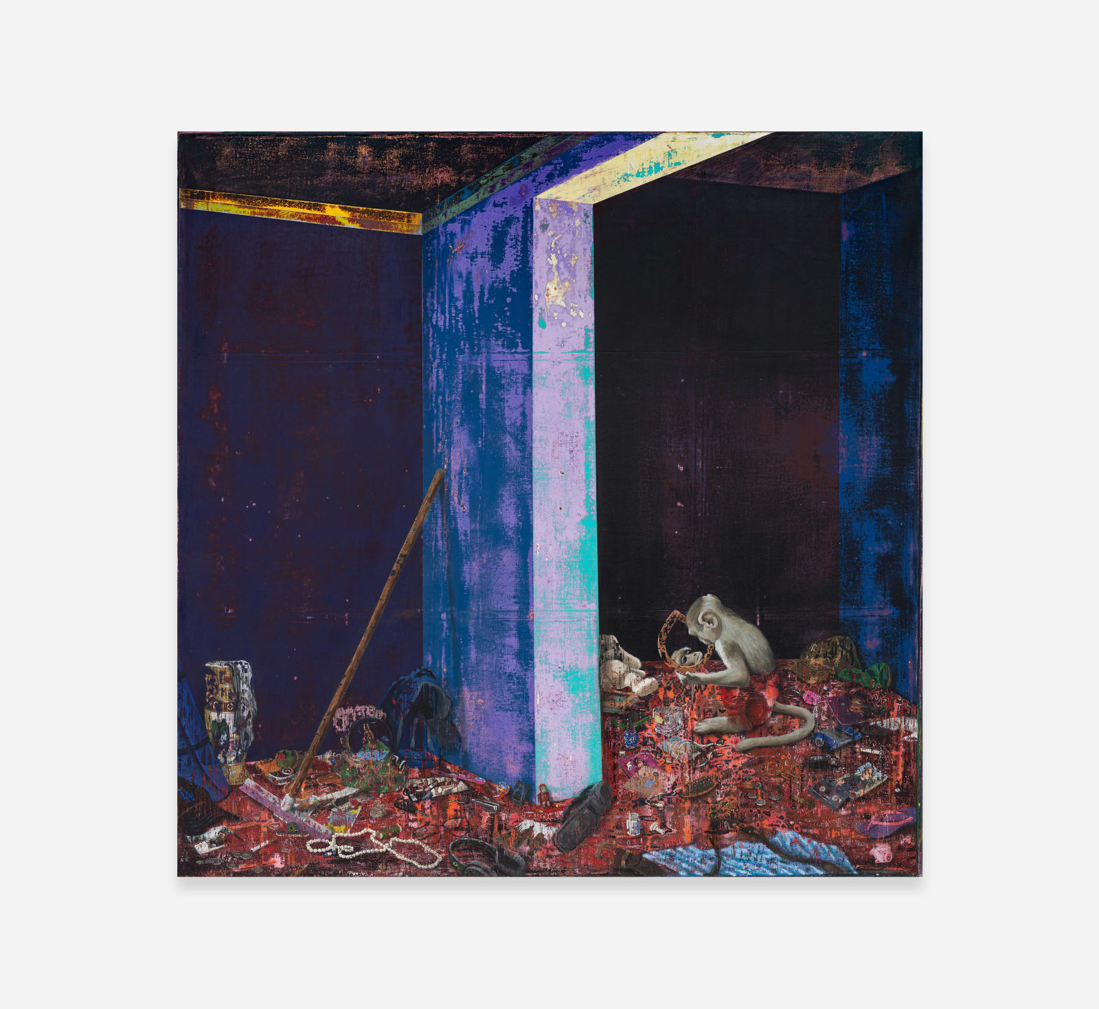 Dennis Miranda Zamorano, Between memory and oblivion, language is born, 2023