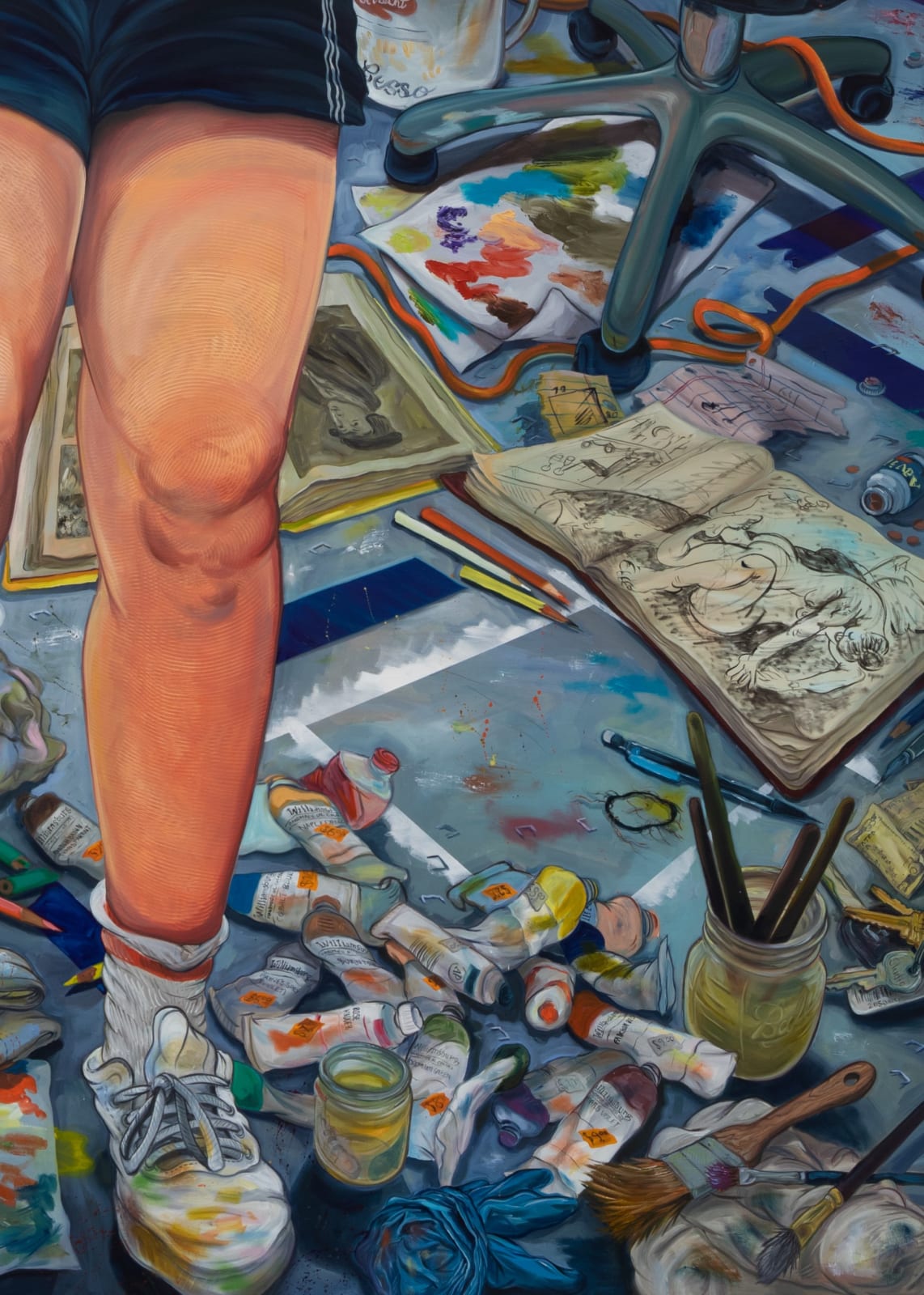 Rebecca Ness, Summer studio, 2022