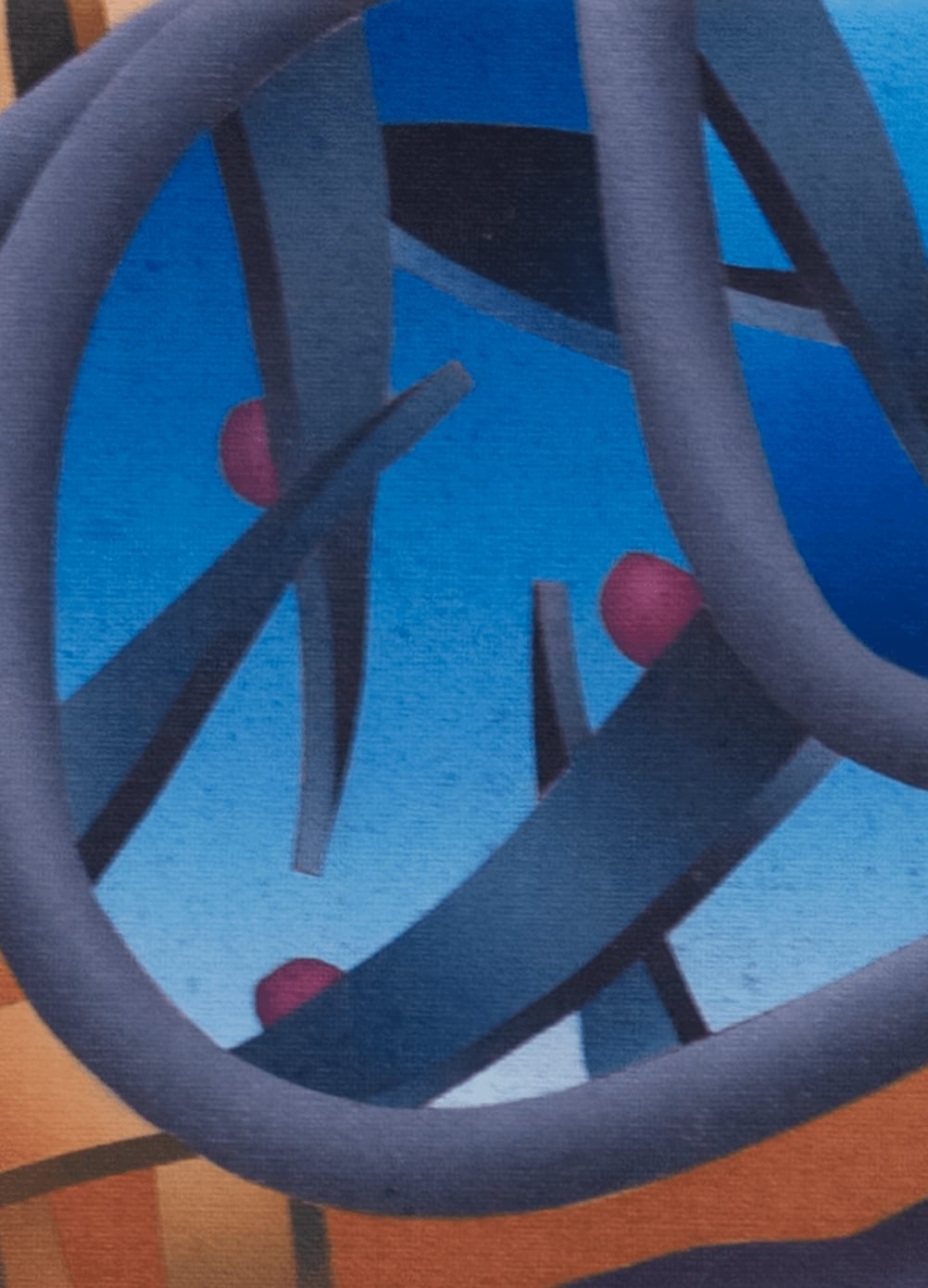 László von Dohnányi, A black cat in a green chair, 2022