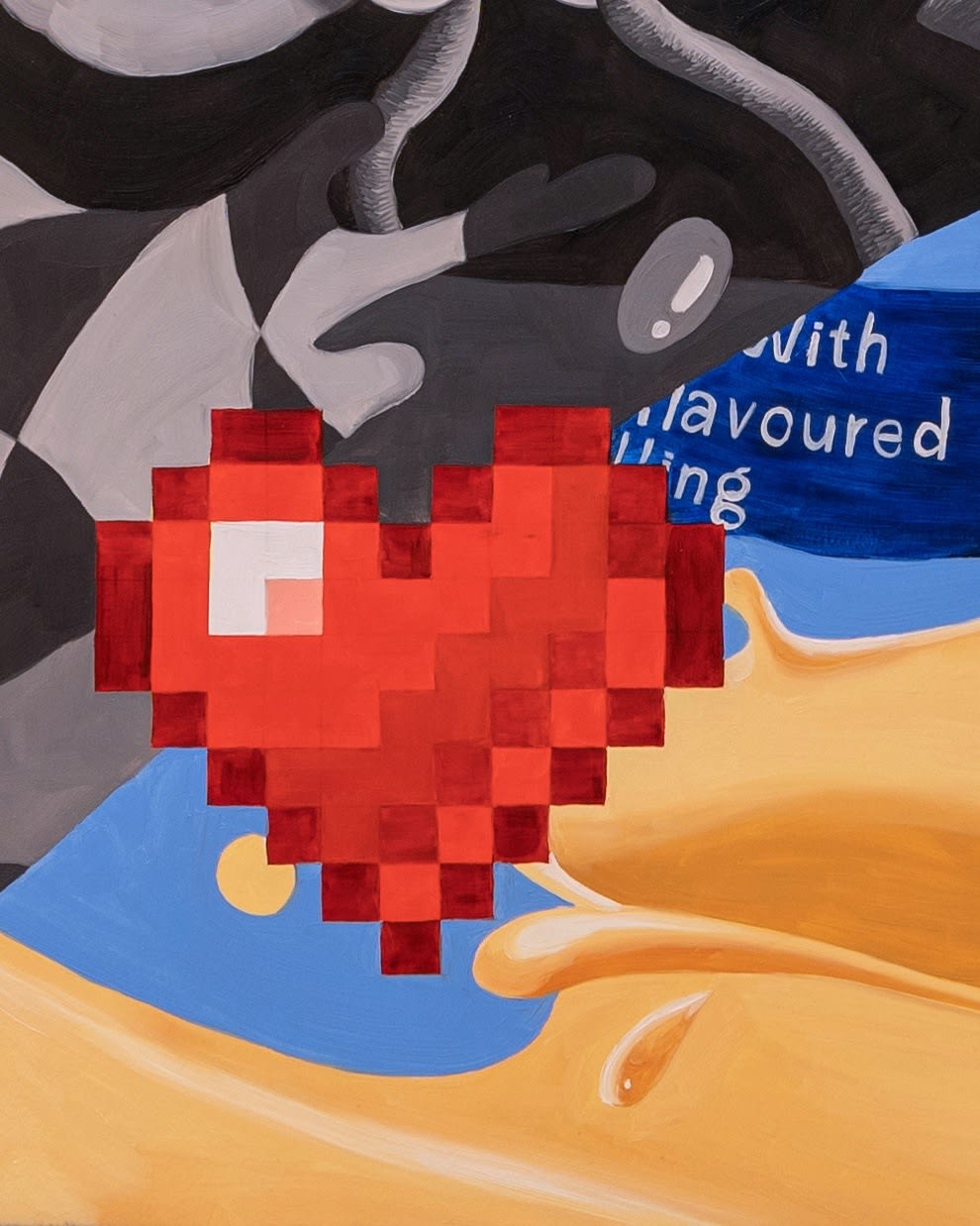 Ziping Wang, Burning glass candle, 2021