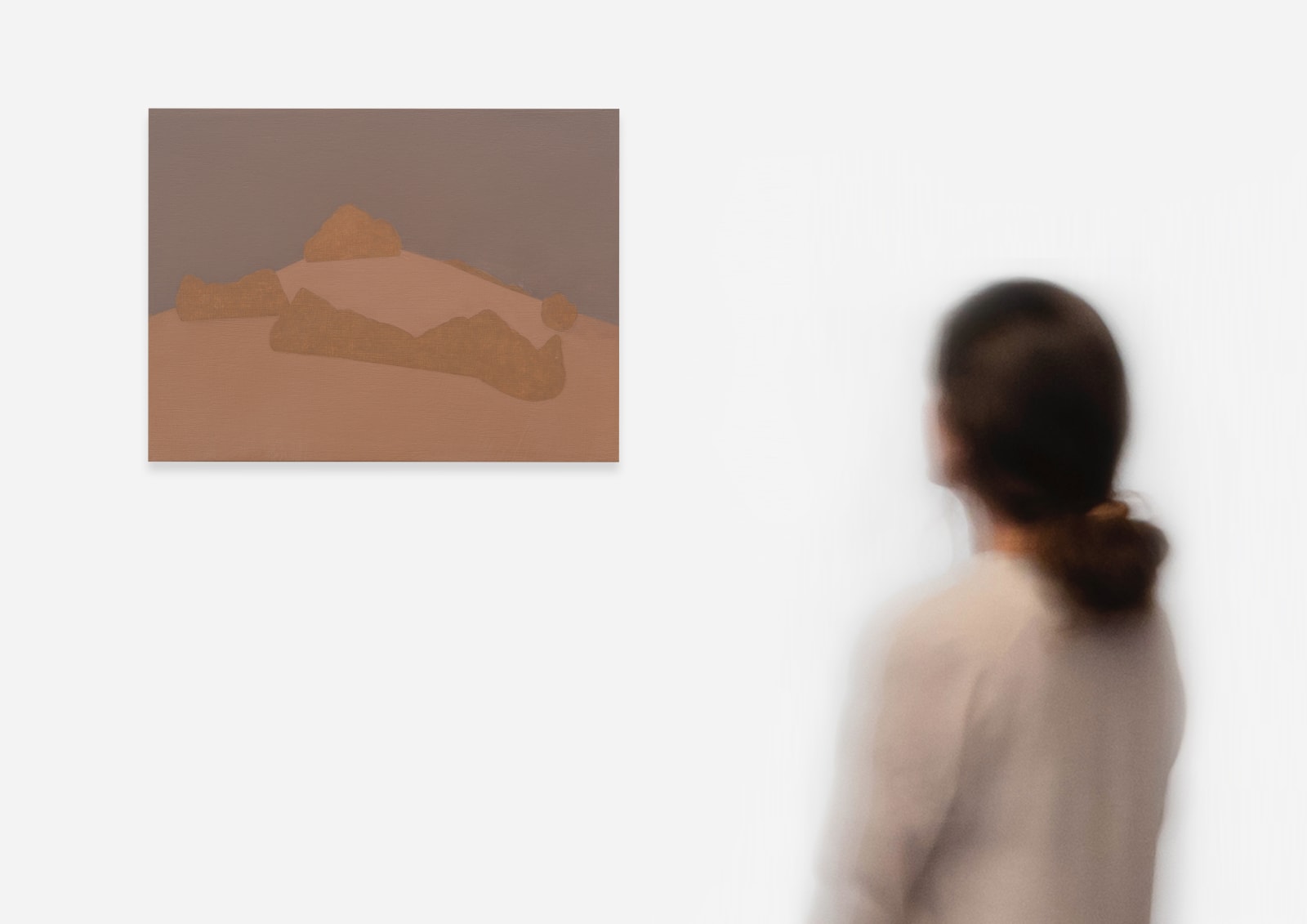 Manuel Stehli, Untitled (Hill at Night 8), 2023