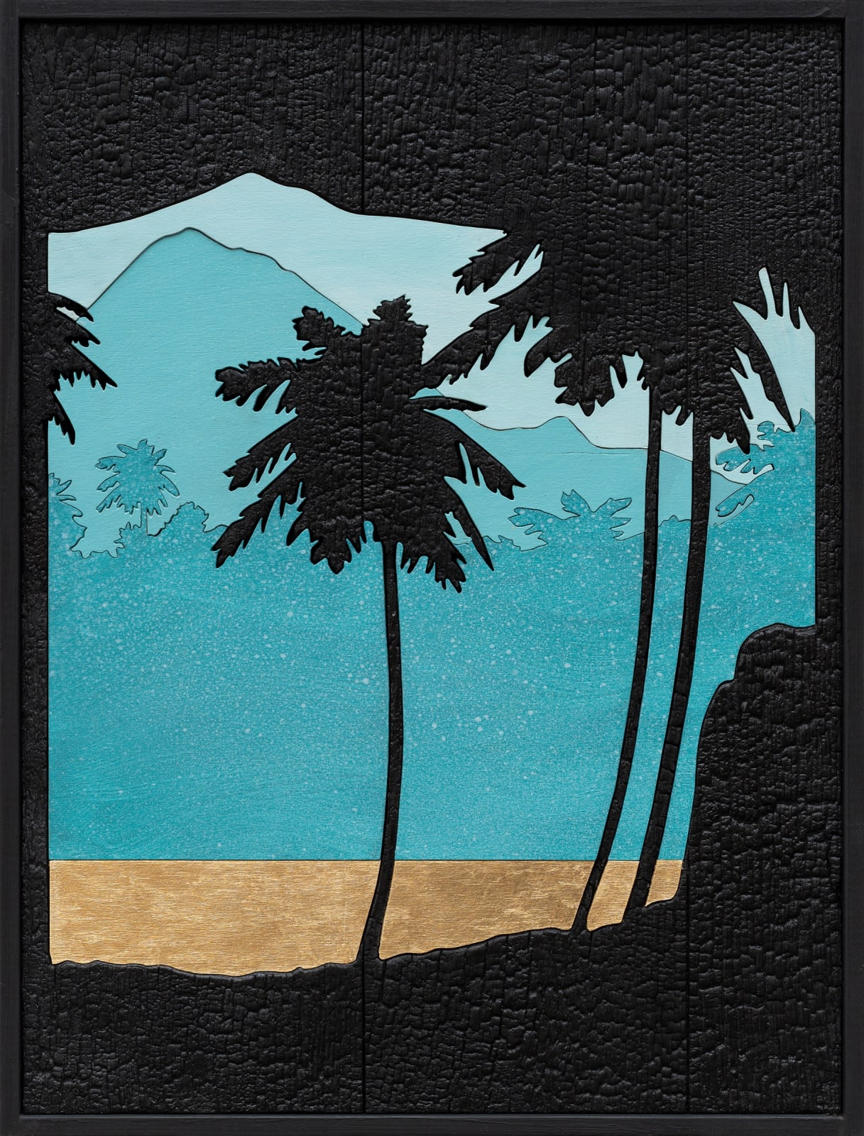 Laurent Pernot, The golden sea, 2024